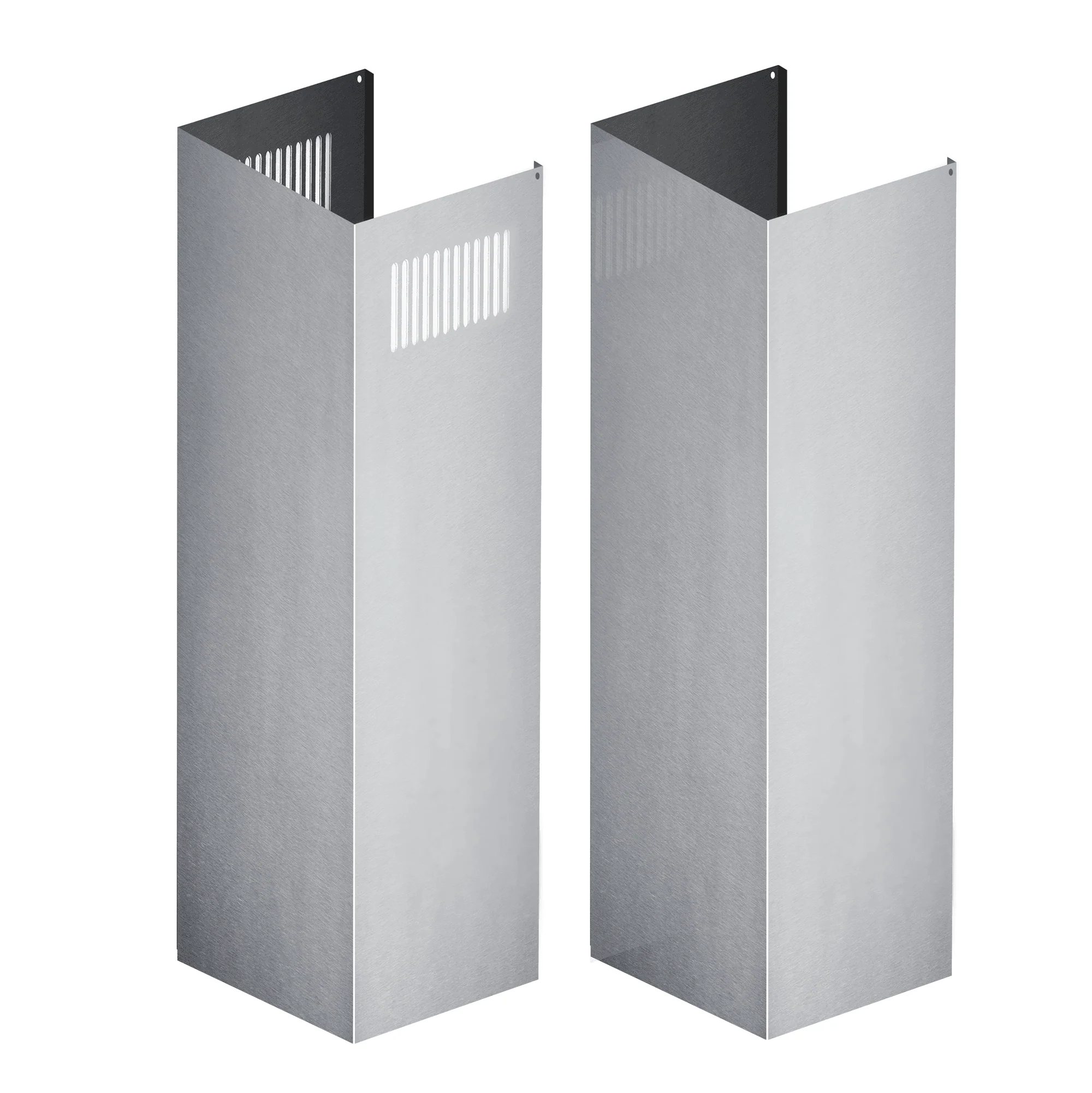 ZLINE 2-36 in. Chimney Extensions for 10 ft. to 12 ft. Ceilings (2PCEXT-KB/KL2/KL3-304) - Image 3