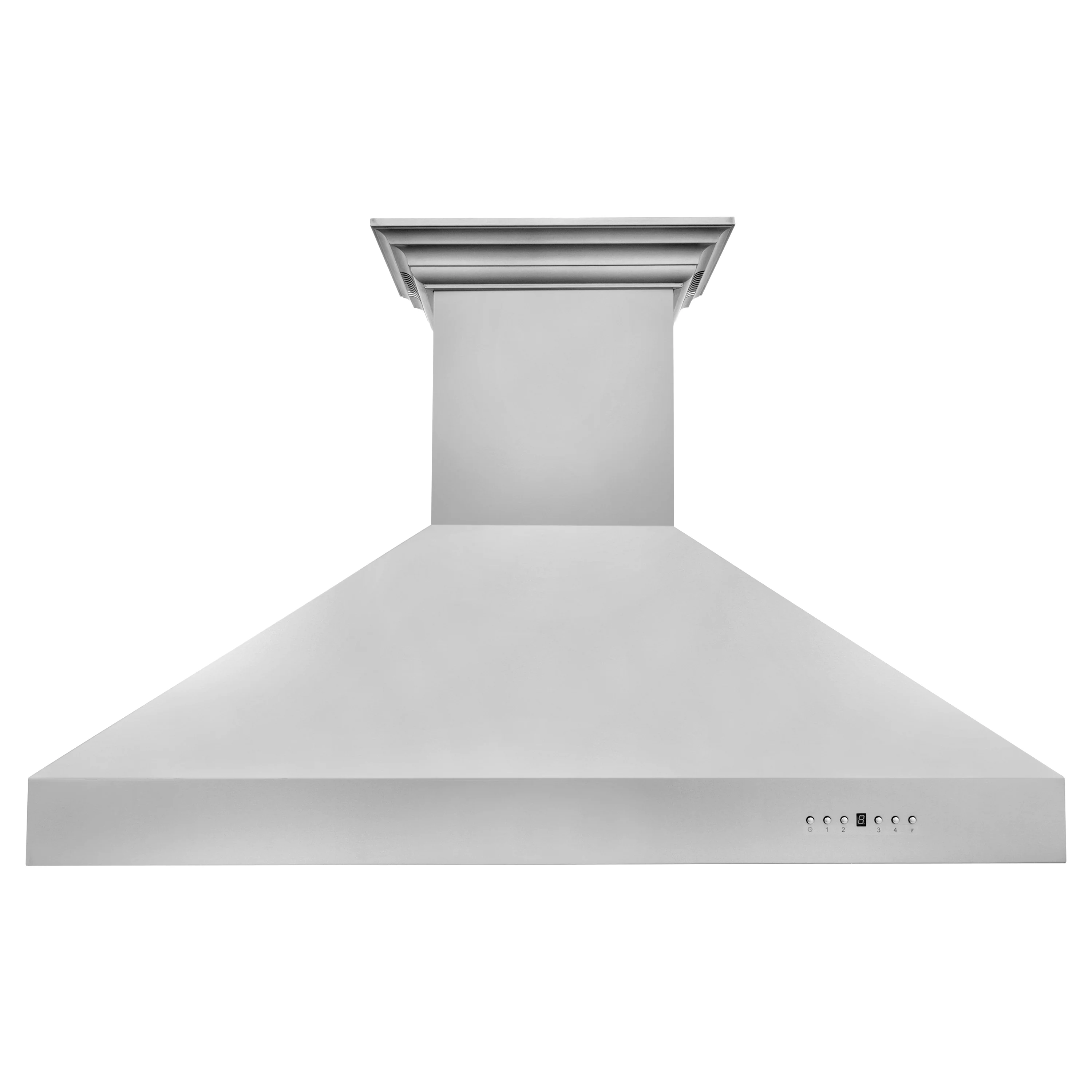 48" ZLINE CrownSound™Ducted Vent Wall Mount Range Hood in Stainless Steel with Built-in Bluetooth Speakers (667CRN-BT-48) - Image 5