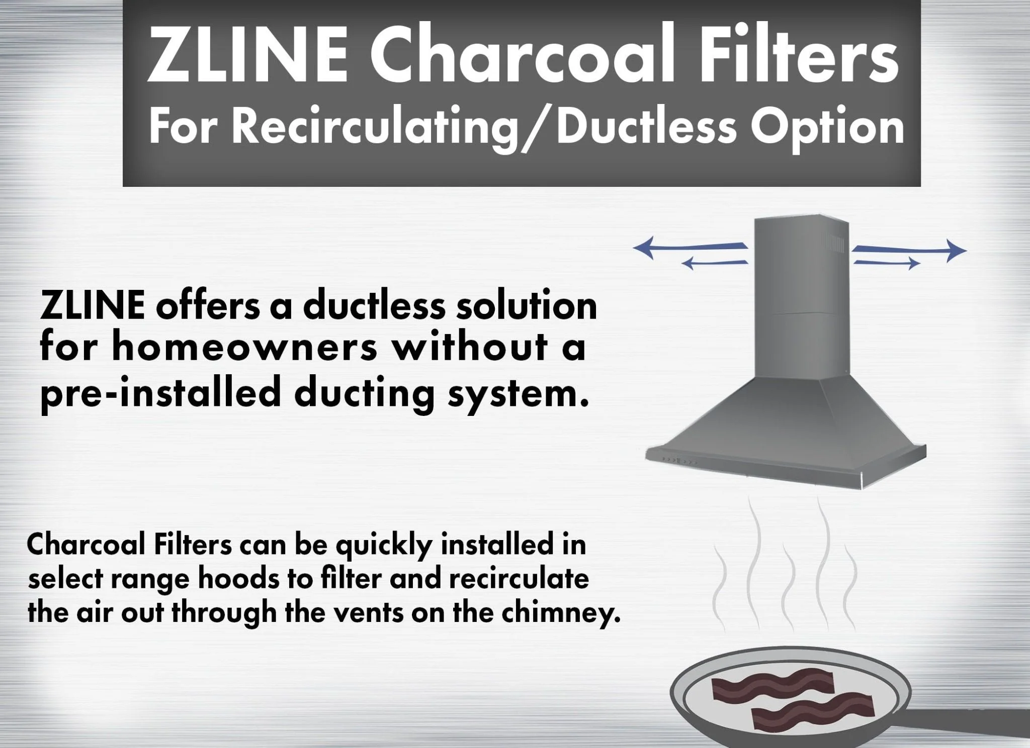 ZLINE Charcoal Replacement Filters for Models 587, 597, and 9597 (Set of 2) (CF1-587/597/9597) - Image 5