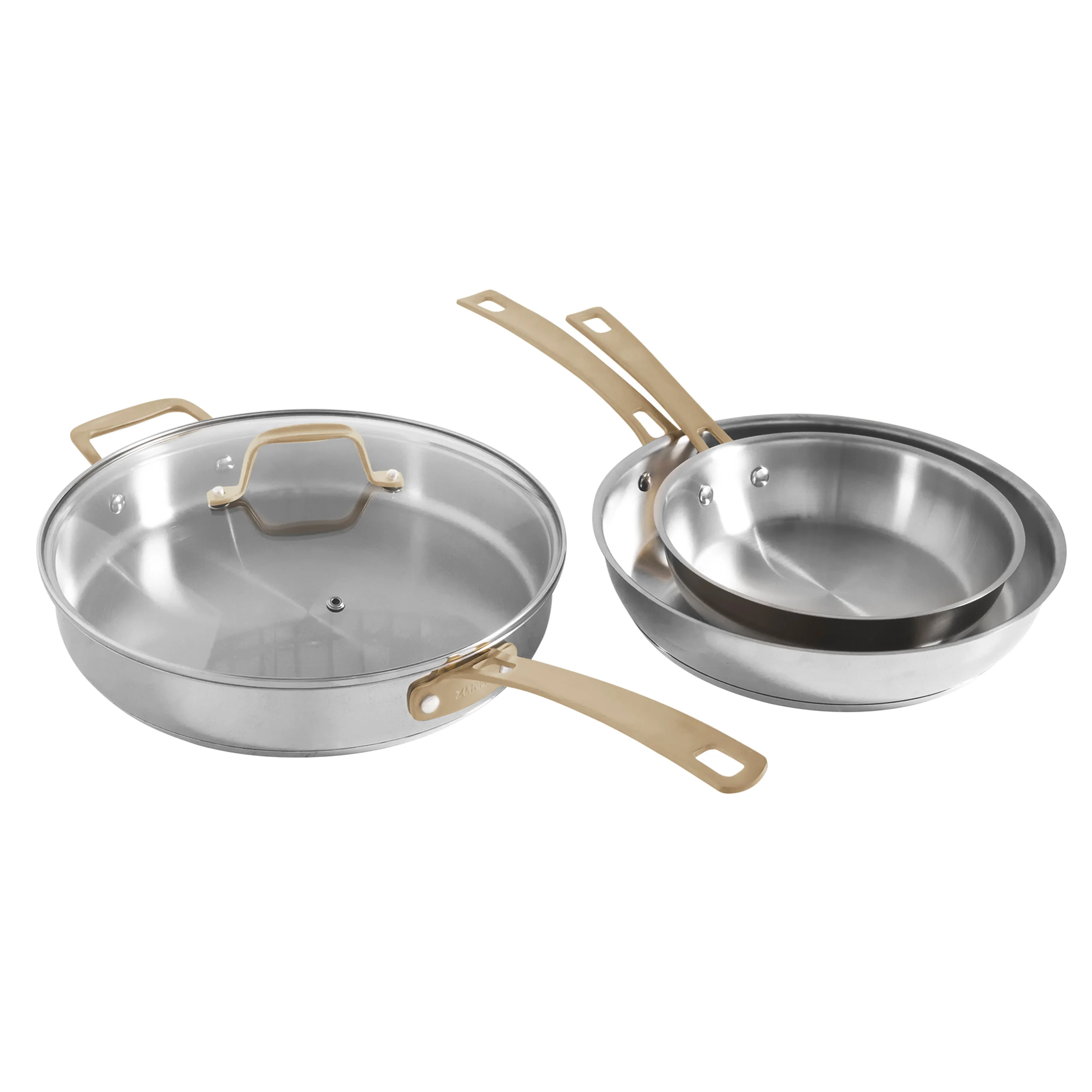 ZLINE 10-Piece Non-Toxic Stainless Steel Cookware Set (CWSETL-ST-10) - Image 5