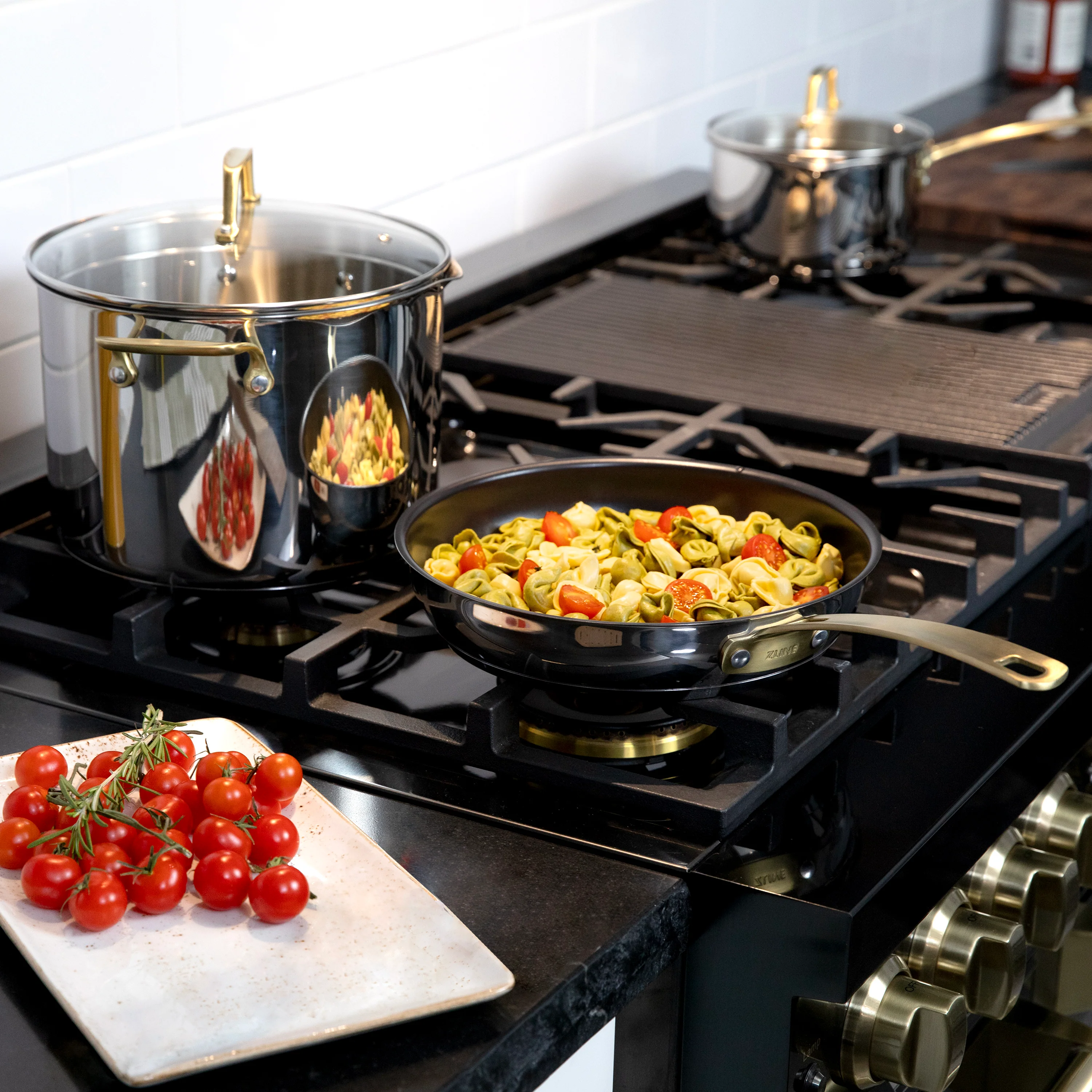 ZLINE 10-Piece Non-Toxic Stainless Steel with 3-Piece Nonstick Ceramic Cookware Set (CWSETL-NS-10) - Image 13