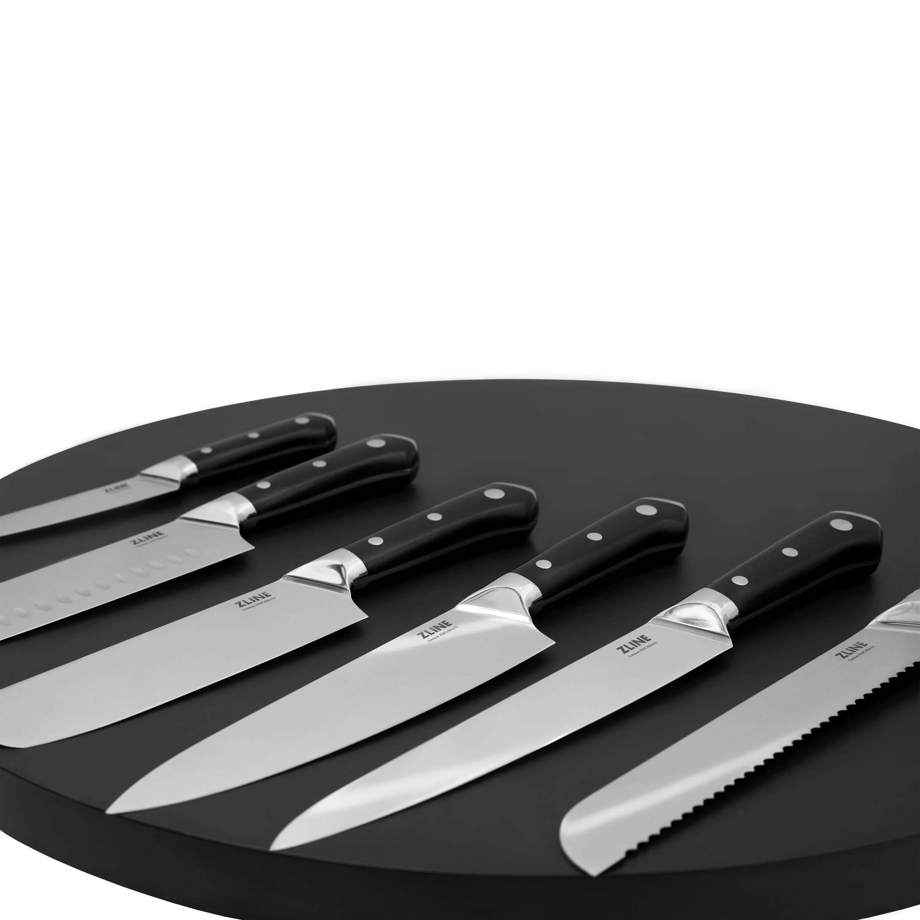 ZLINE 15-Piece Professional German Steel Kitchen Knife Block Set (KSETT-GS-15) - Image 3