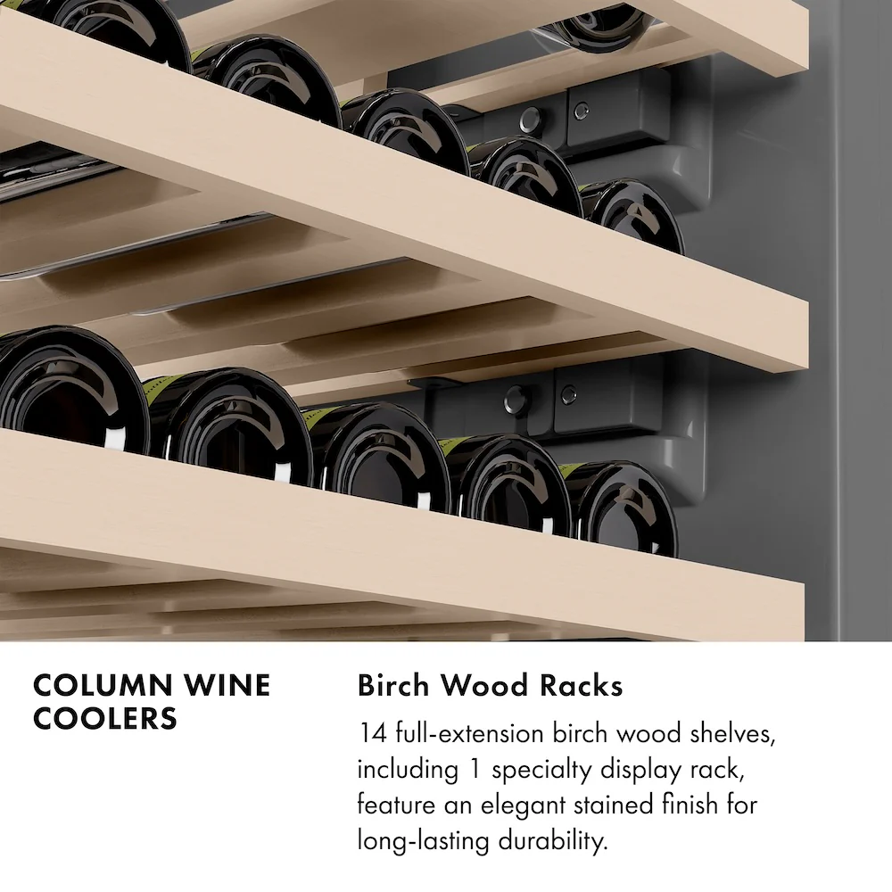 ZLINE 18 in. 9.0 cu. ft. Triple Zone 68 Bottle Panel Ready Left Hinge Column Wine Cooler, Open Box-Great Condition - Image 17