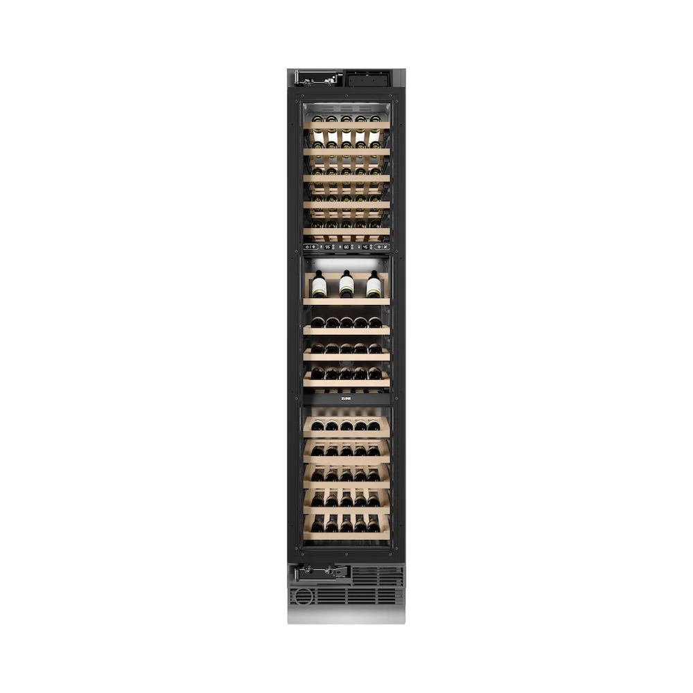 ZLINE 18 in. 9.0 cu. ft. Triple Zone 68 Bottle Panel Ready Left Hinge Column Wine Cooler, Open Box-Great Condition - Image 7