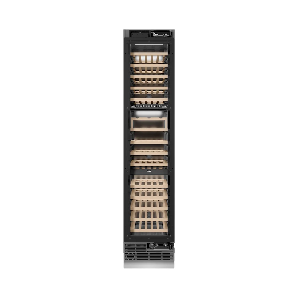 ZLINE 18 in. 9.0 cu. ft. Triple Zone 68 Bottle Panel Ready Right Hinge Column Wine Cooler, Open Box-Great Condition - Image 4