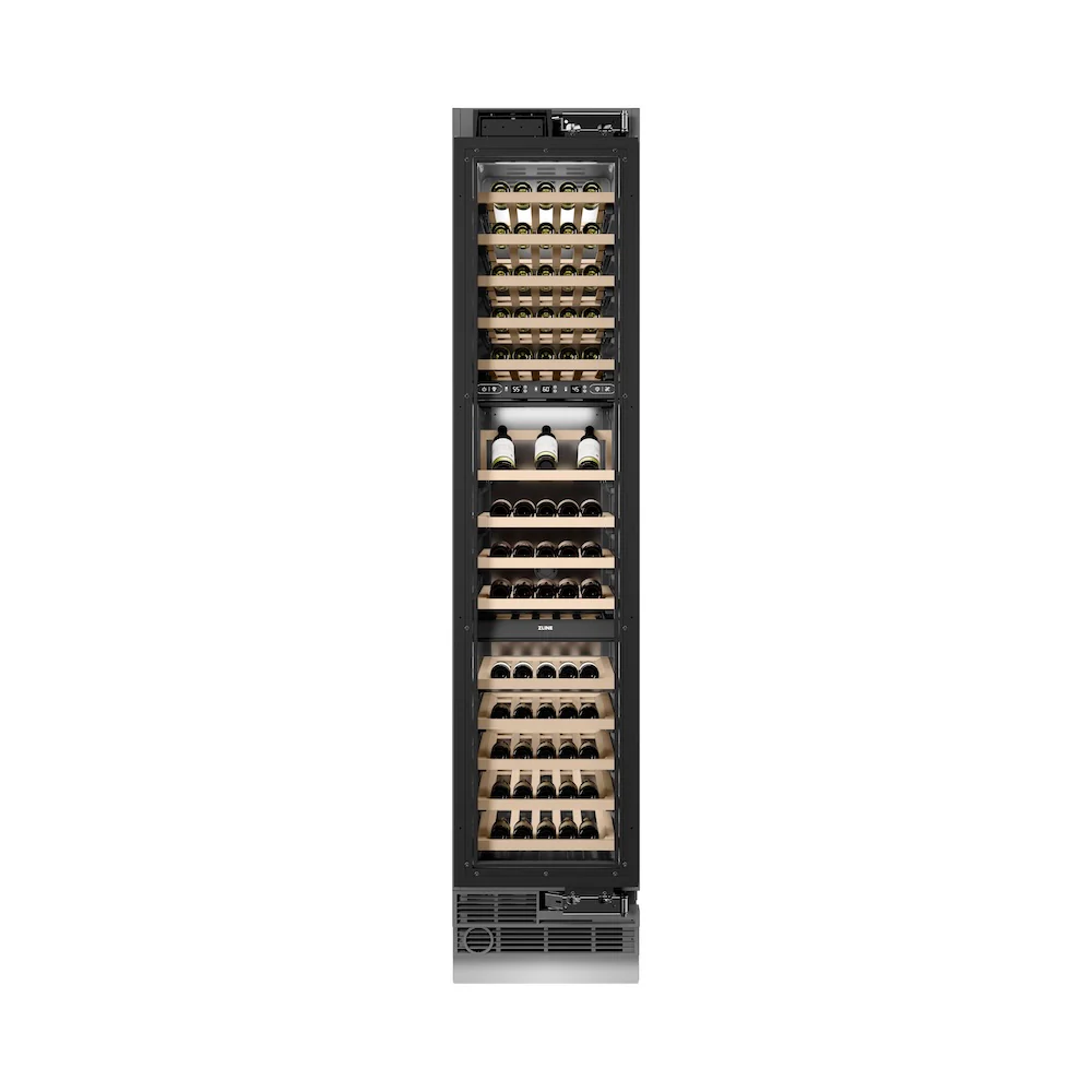 ZLINE 18 in. 9.0 cu. ft. Triple Zone 68 Bottle Panel Ready Right Hinge Column Wine Cooler, Open Box-Great Condition - Image 5