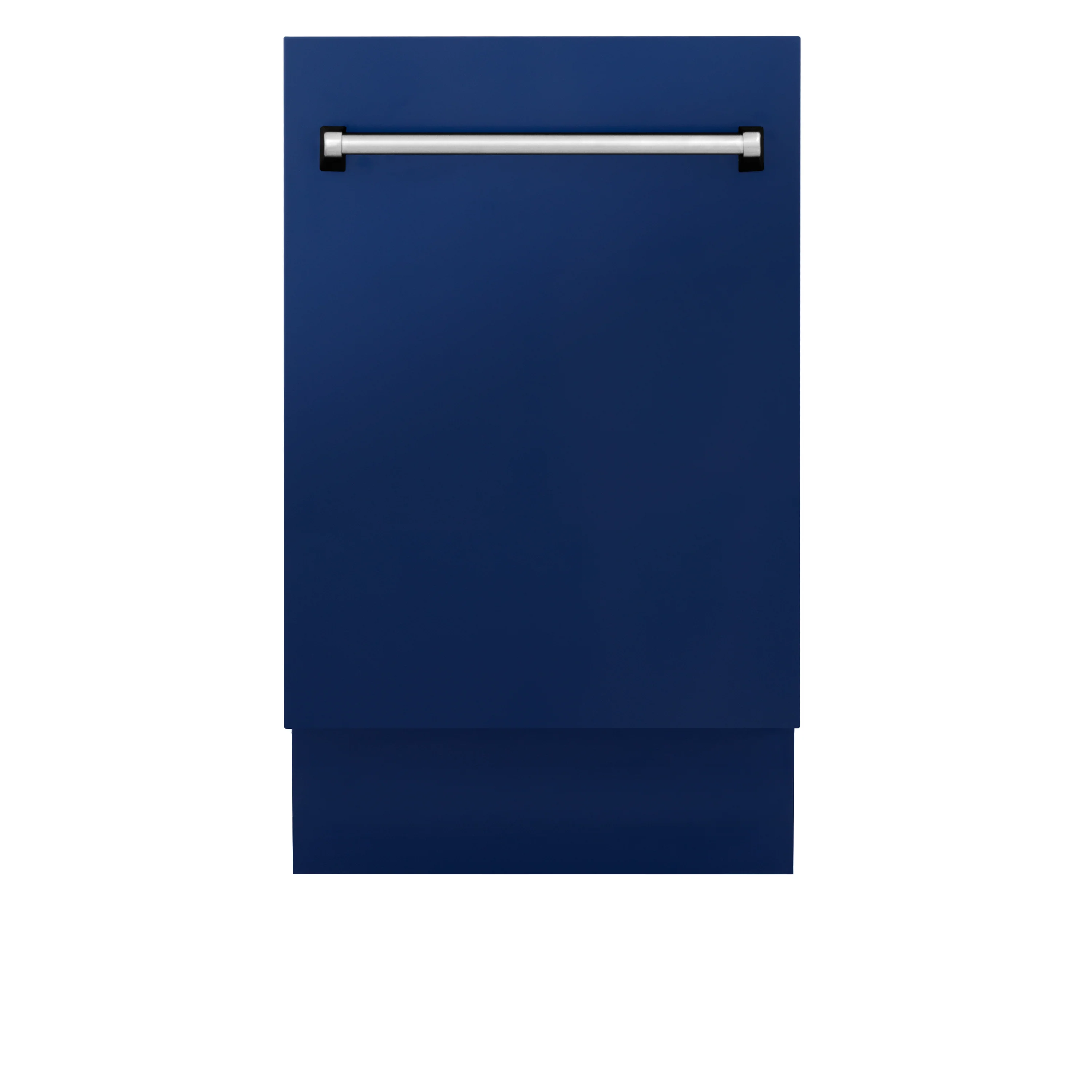ZLINE 18 in. Tallac Series 3rd Rack Top Control Built-In Dishwasher in Blue Gloss with Stainless Steel Tub, 51dBa (DWV-BG-18)