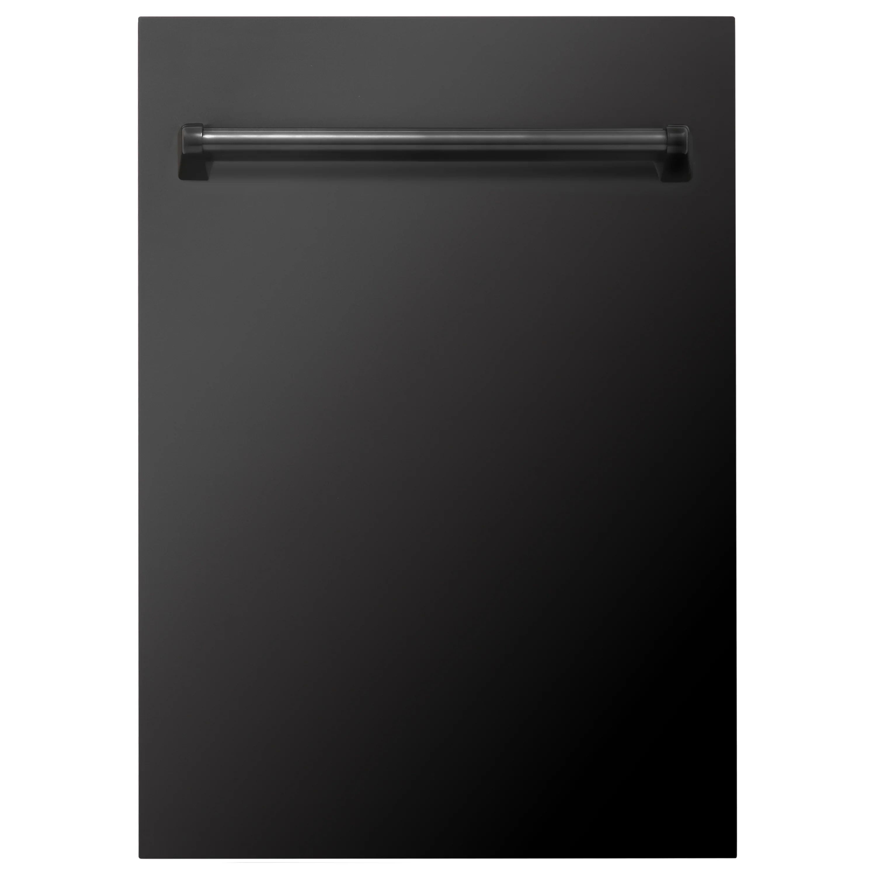 ZLINE 18" Tallac Dishwasher Panel in Black Stainless Steel with Traditional Handle (DPV-BS-18) - Image 5
