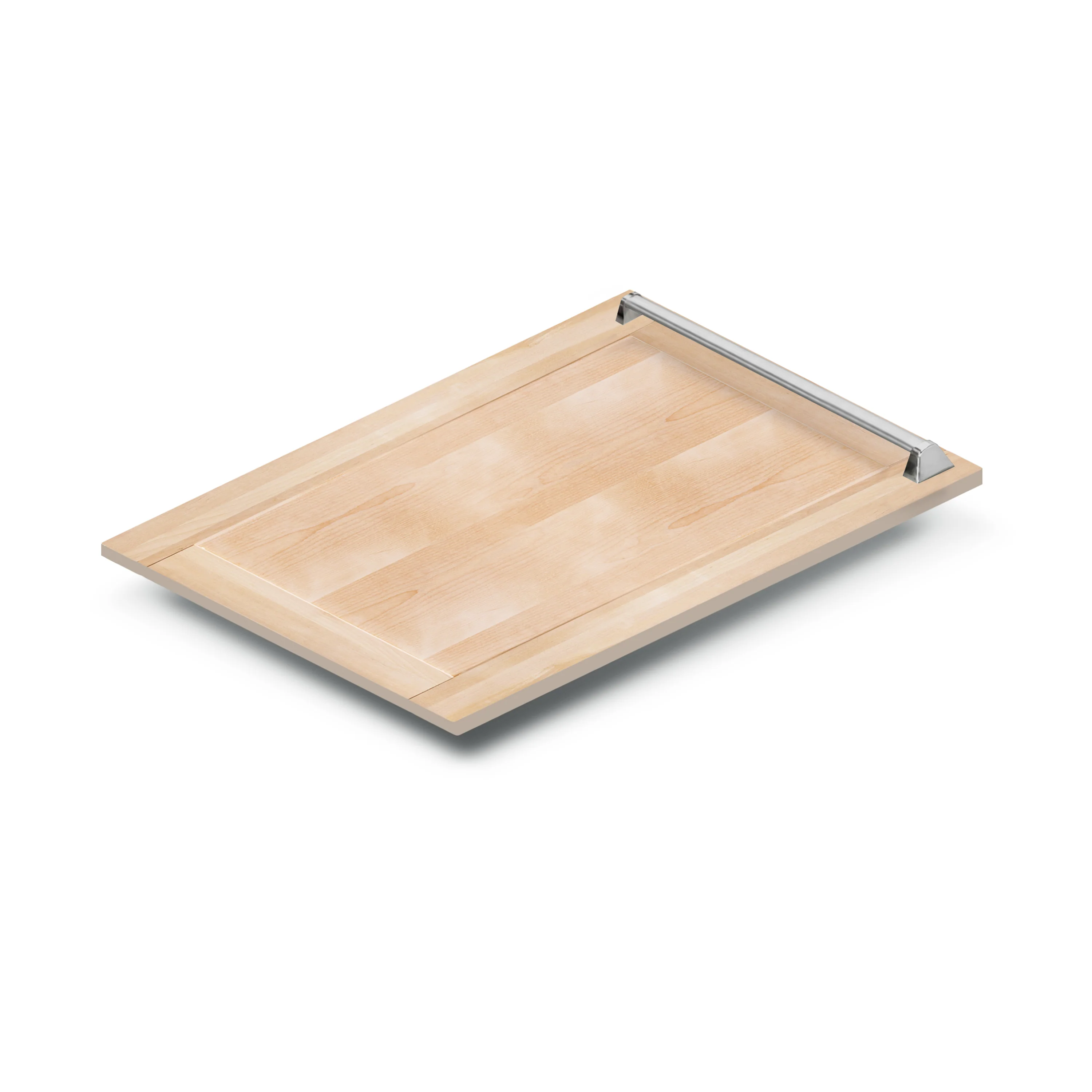 ZLINE 18" Tallac Dishwasher Panel in Unfinished Wood with Traditional Handle (DPV-UF-18)