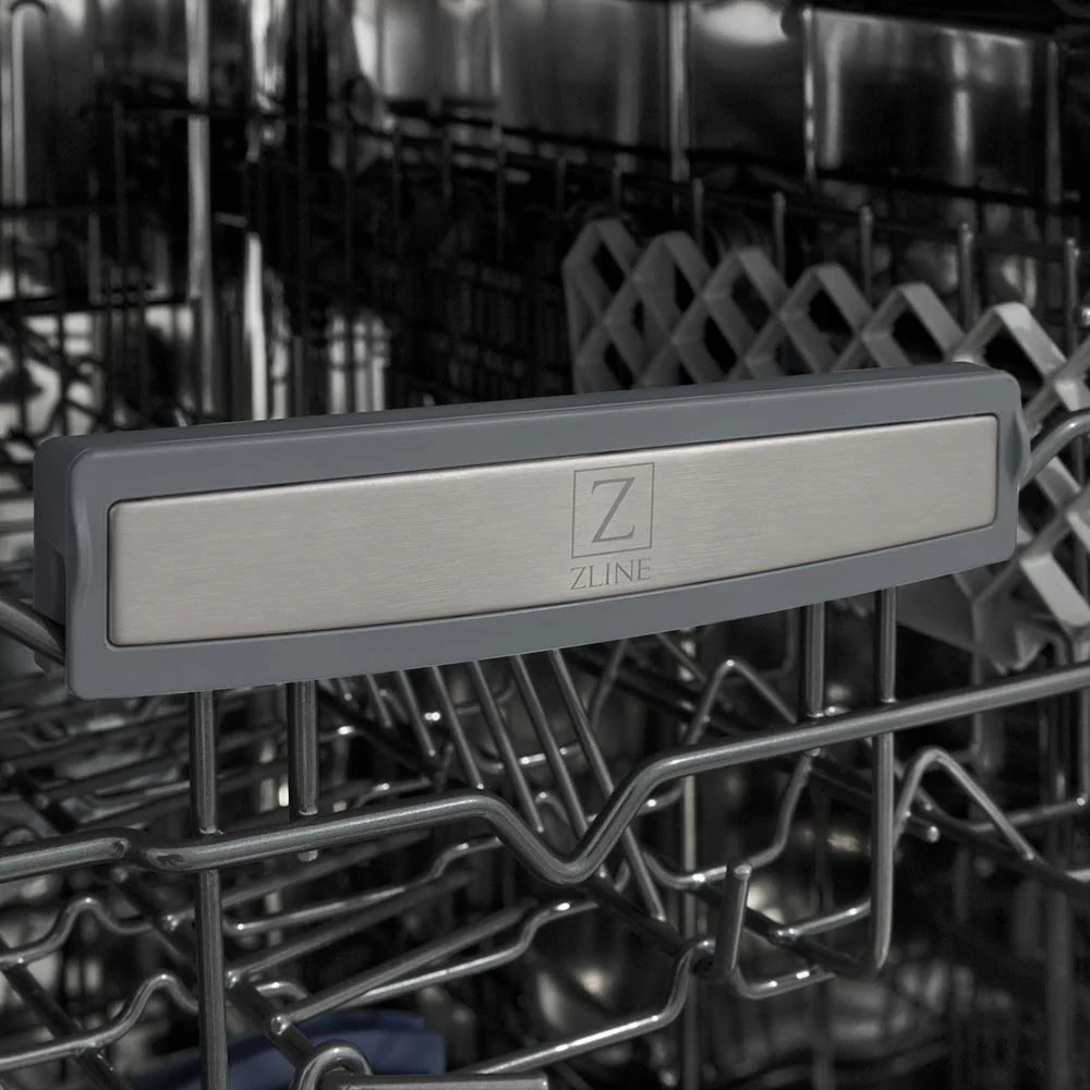 ZLINE 18 in. Tallac Series 3rd Rack Top Control Built-In Dishwasher in Stainless Steel and Traditional Handle, 51dBa (DWV-304-18) - Image 12