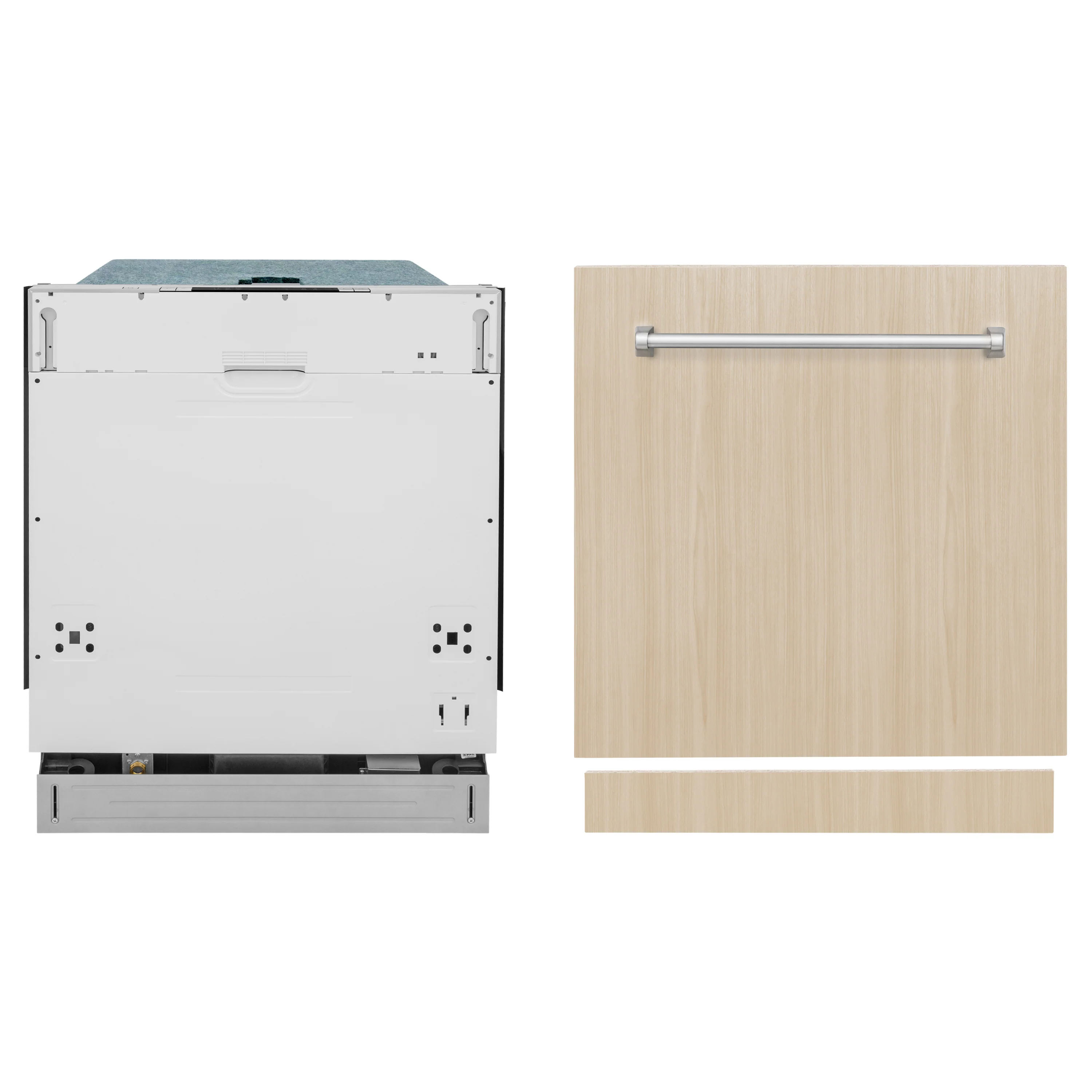 ZLINE 24 in. Panel Ready Top Control Dishwasher with Stainless Steel Tub, 52dBa (DW7713-24) - Image 4