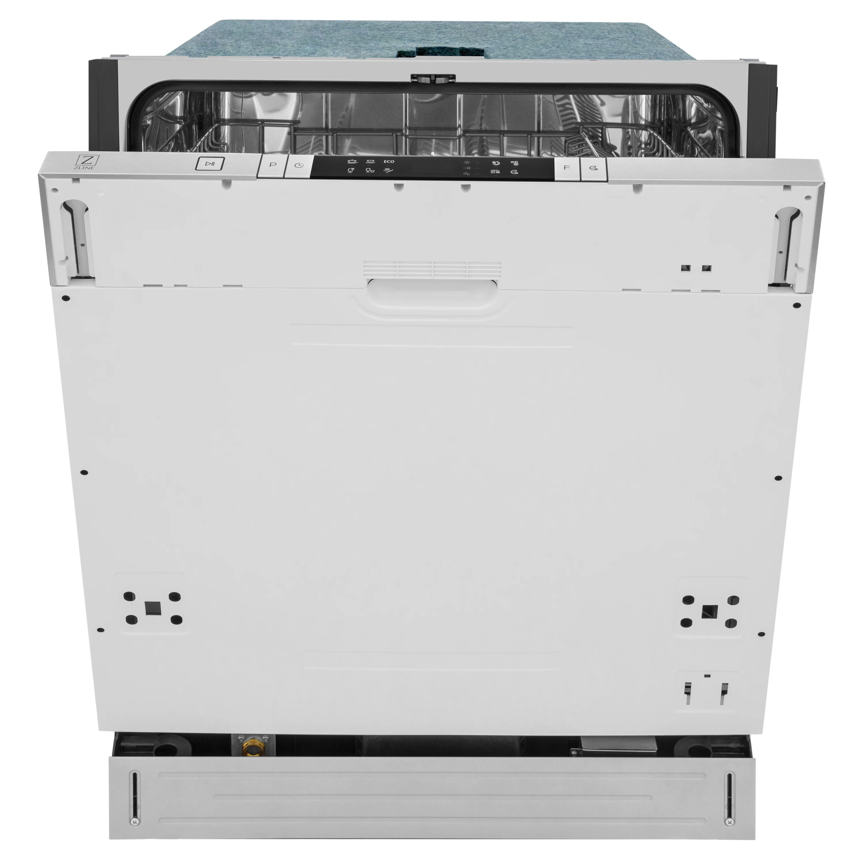 ZLINE 24 in. Panel Ready Top Control Dishwasher with Stainless Steel Tub, 52dBa (DW7713-24) - Image 7