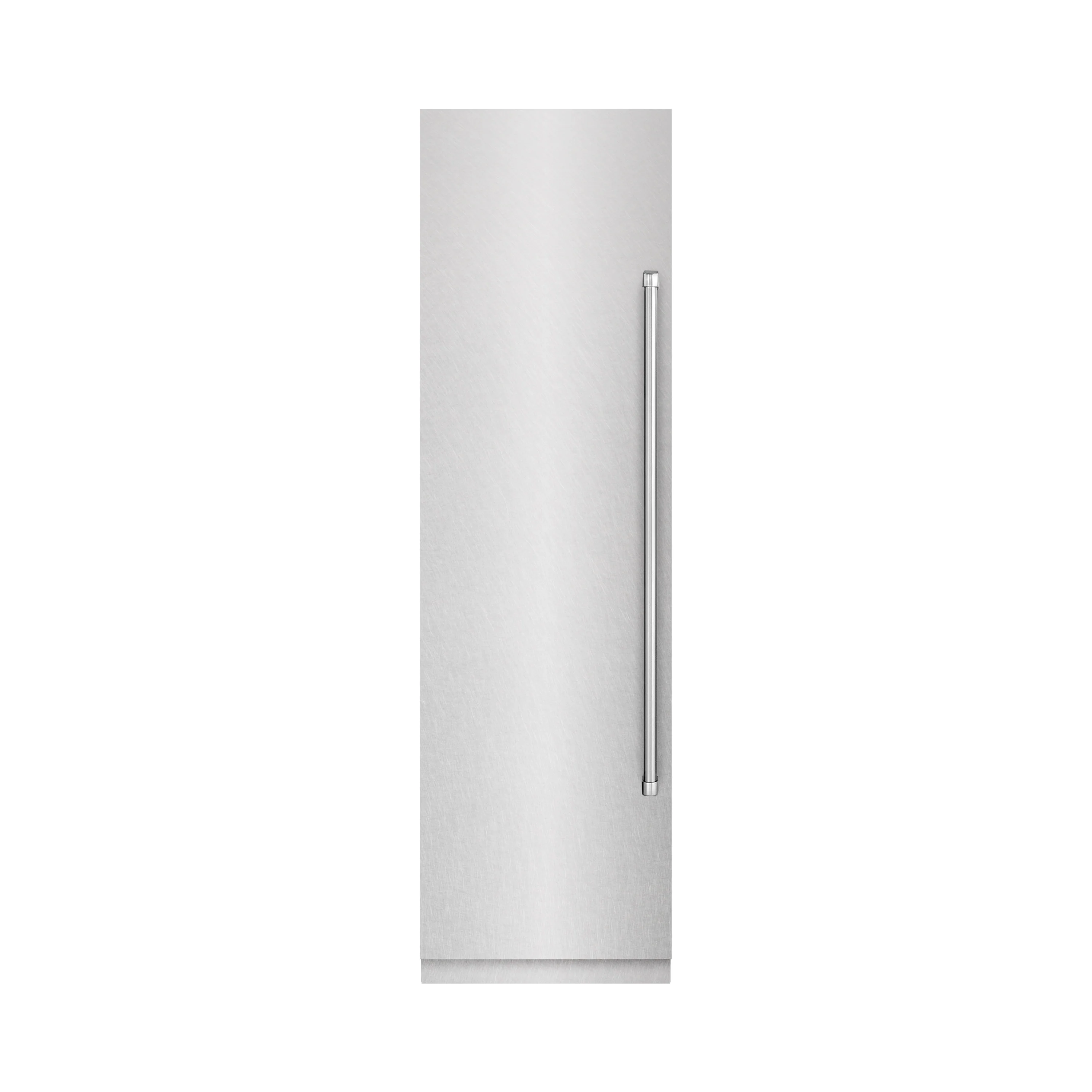 ZLINE 24 in. 12.4 cu. ft. Column Freezer in Satin Stainless Steel with Graphite Gray Interior (RCFV-SN-24) - Image 2