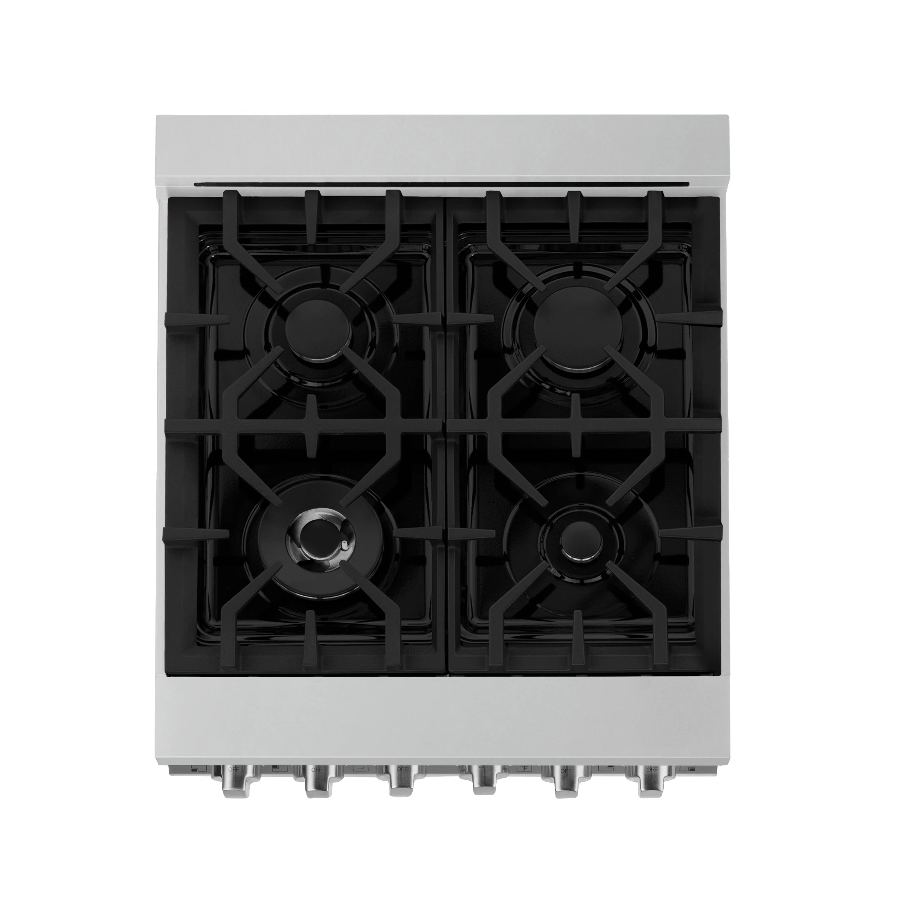 ZLINE 24" 2.8 cu. ft. Range with Gas Stove and Gas Oven in Stainless Steel (RG24) - Image 7