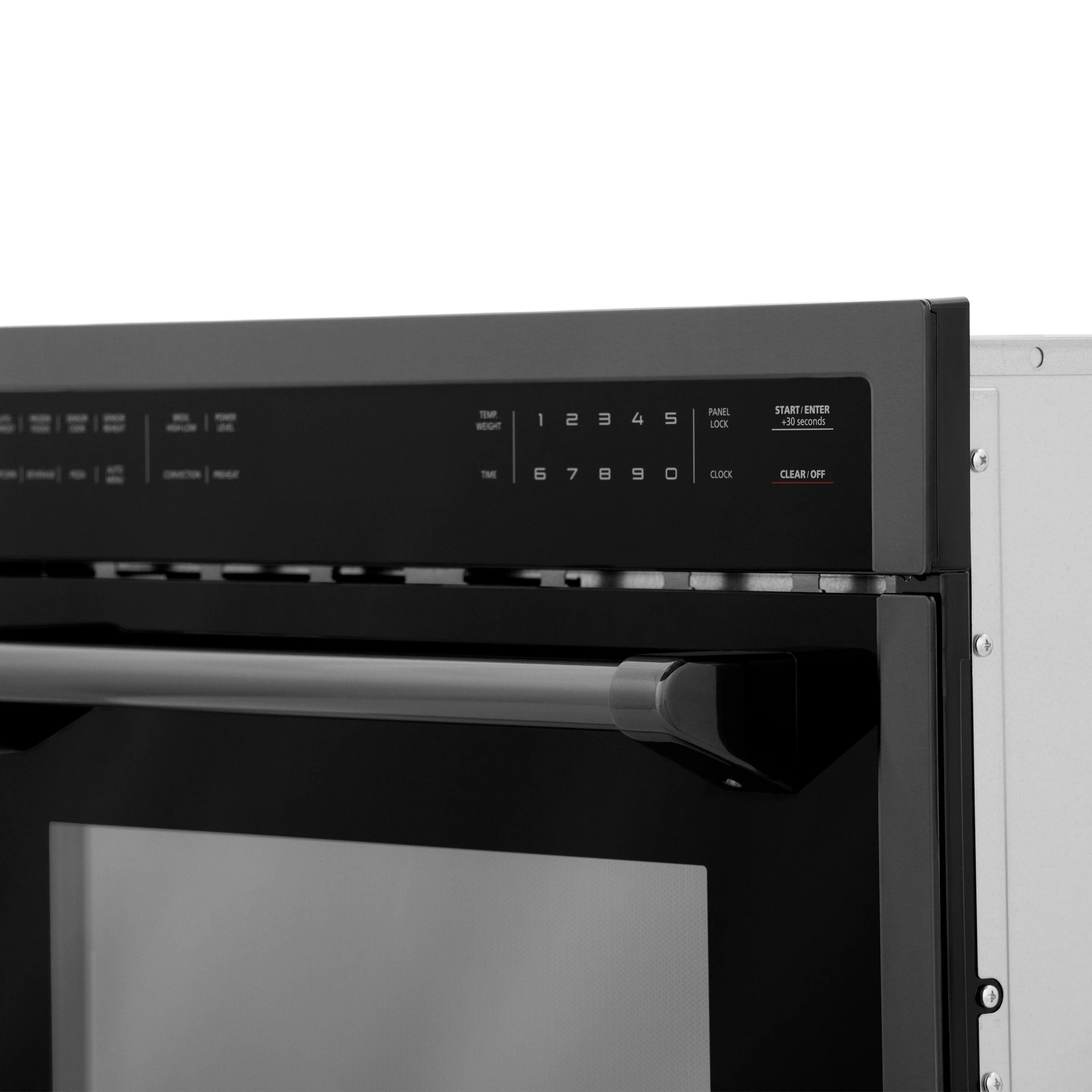 ZLINE 24 in. 1.6 cu ft. Built-in Convection Microwave Oven in Black Stainless Steel with Speed and Sensor Cooking, Open Box-Great Condition - Image 7