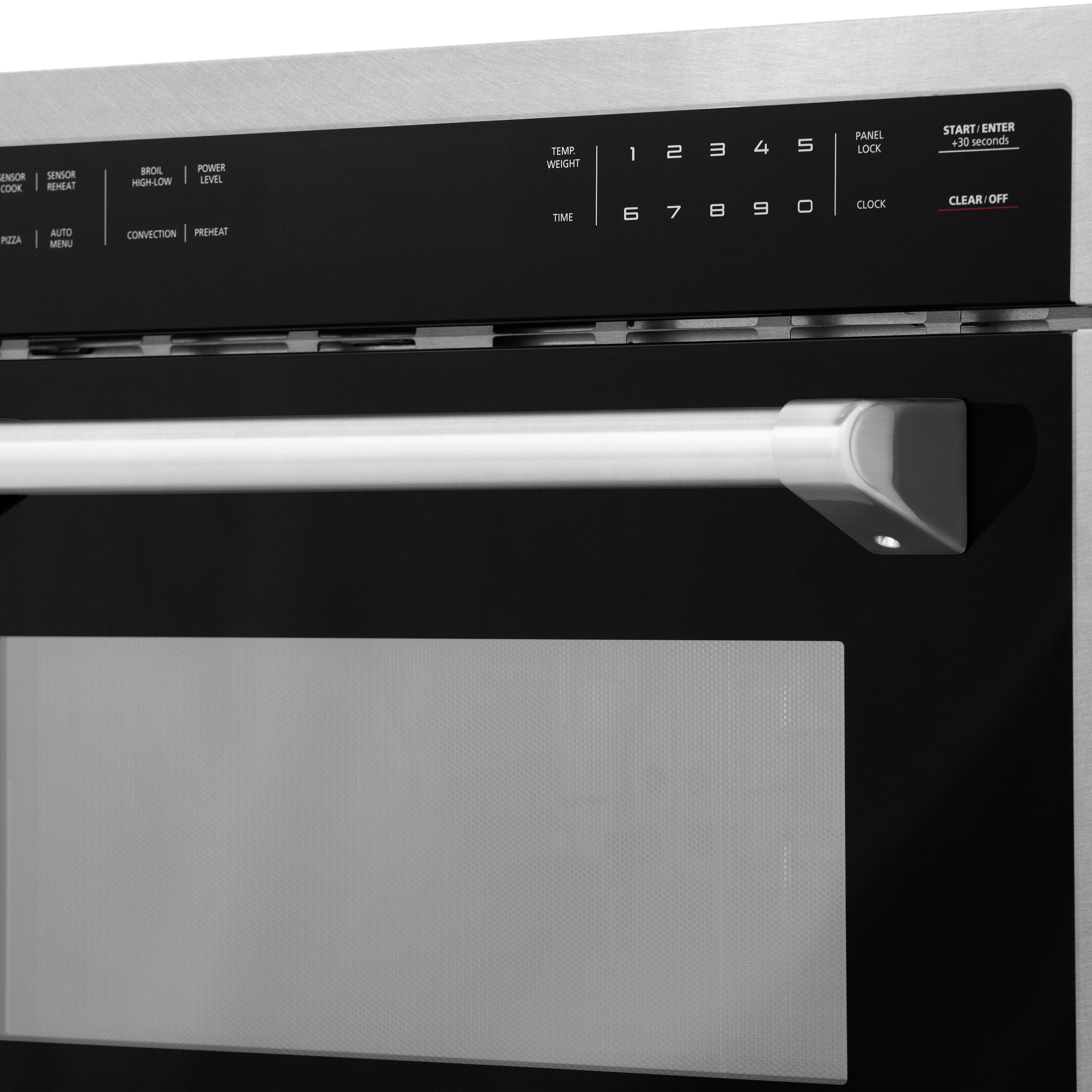 ZLINE 24 in. 1.6 cu ft. Built-in Convection Microwave Oven in Satin Stainless Steel with Speed and Sensor Cooking, Open Box-Great Condition - Image 8