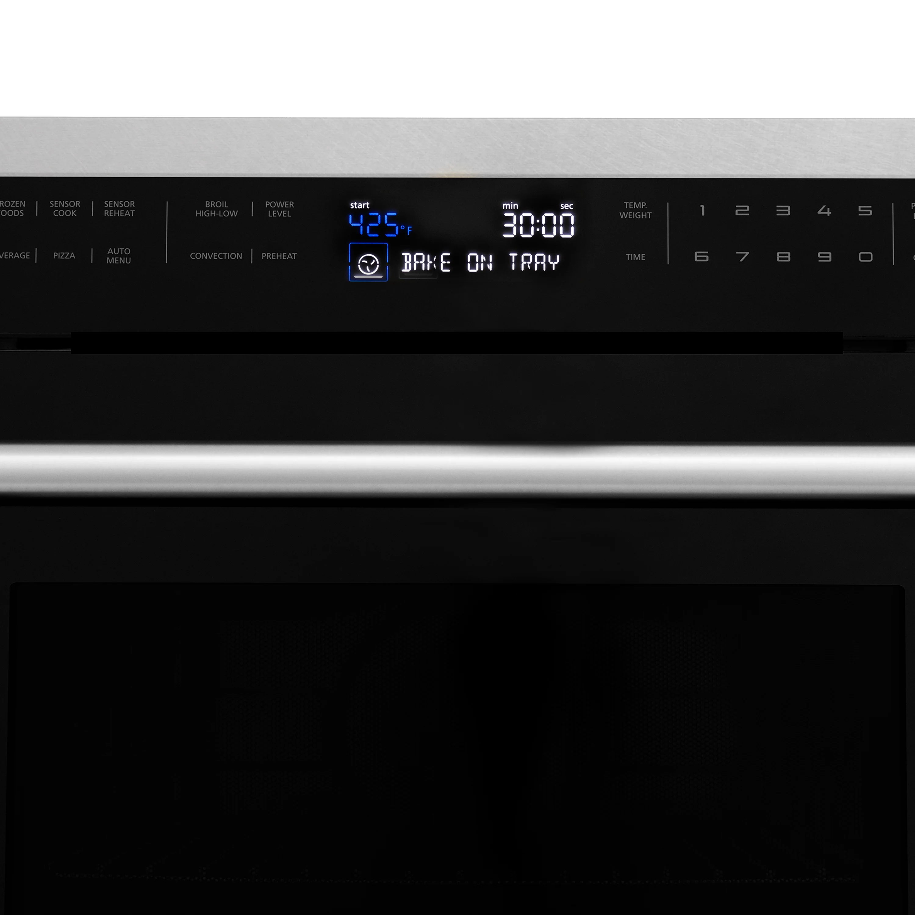 ZLINE 24 in. 1.6 cu ft. Built-in Convection Microwave Oven in Satin Stainless Steel with Speed and Sensor Cooking, Open Box-Great Condition - Image 9