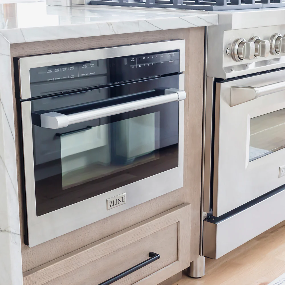 ZLINE 24 in. 1.6 cu ft. Built-in Convection Microwave Oven in Stainless Steel with Speed and Sensor Cooking, Open Box-Great Condition - Image 15