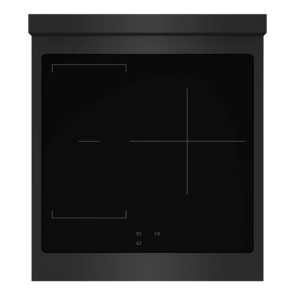 ZLINE 24 in. 3.2 cu. ft. Paramount Induction Range with 3 Element Cooktop and Electric Convection Oven in Black Stainless Steel, Open Box-Great Condition - Image 2