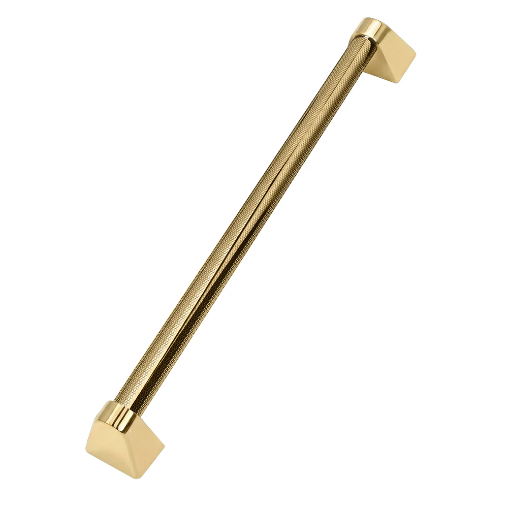 ZLINE 24 in. Autograph Edition Microwave Helix Handle (Set of 1) in Polished Gold (MWHZ-24-K-G)
