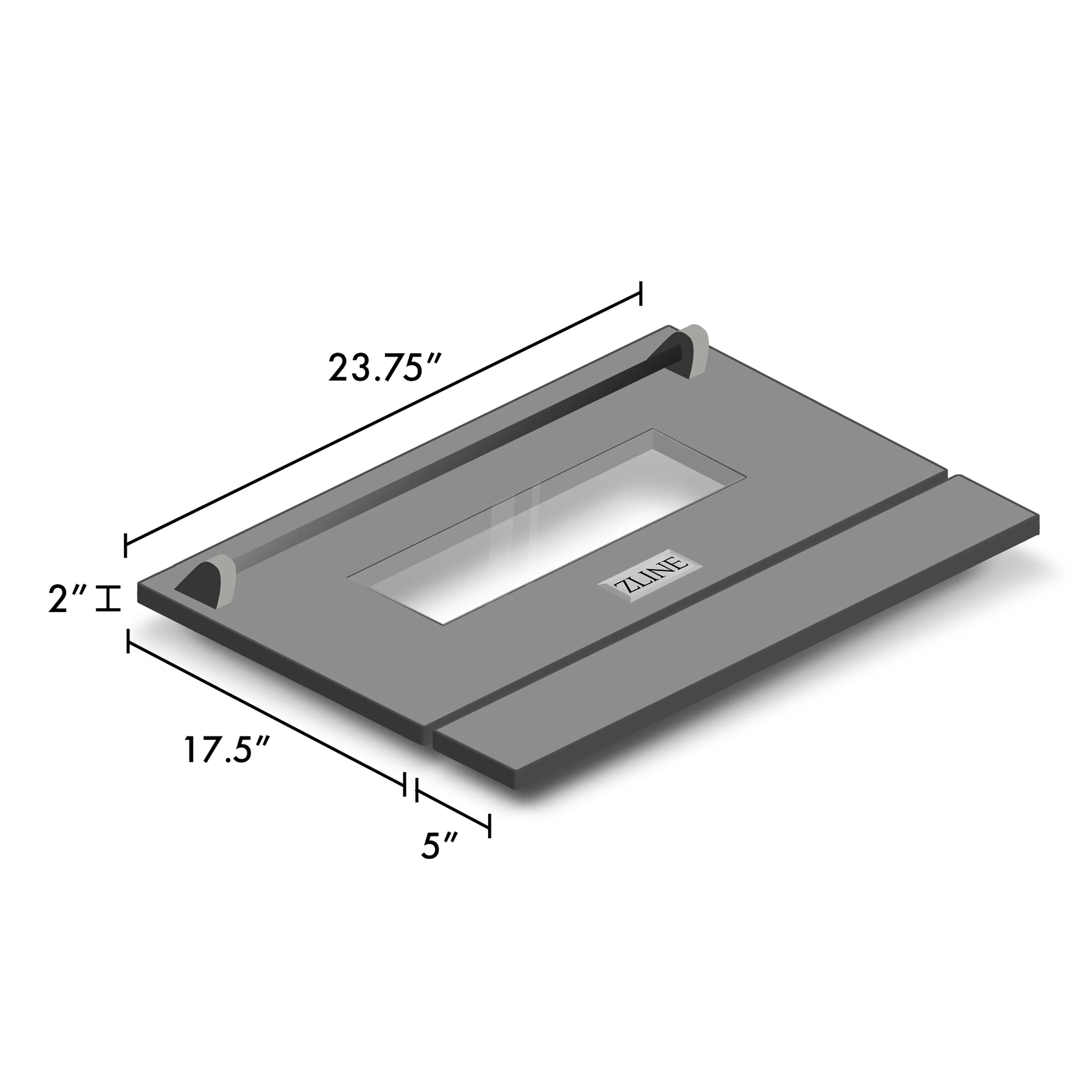 ZLINE 24 in. Black Matte Range Door for RA and RG and RAIND Models (RA-DR-BLM-24) - Image 4