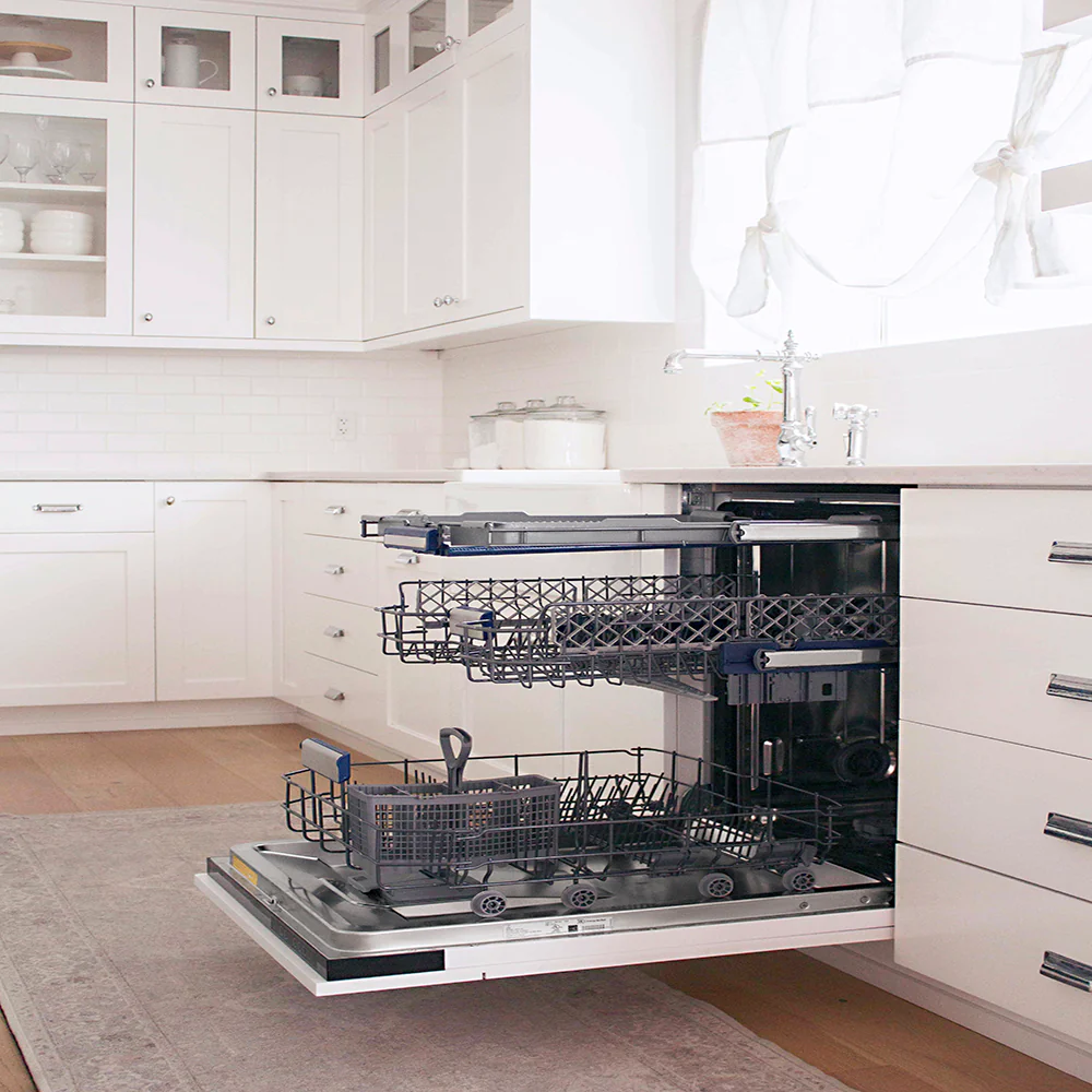 ZLINE 24 in. Tallac Series 3rd Rack Tall Tub Dishwasher with Stainless Steel Tub, 51dBa, Open Box-Great Condition - Image 9