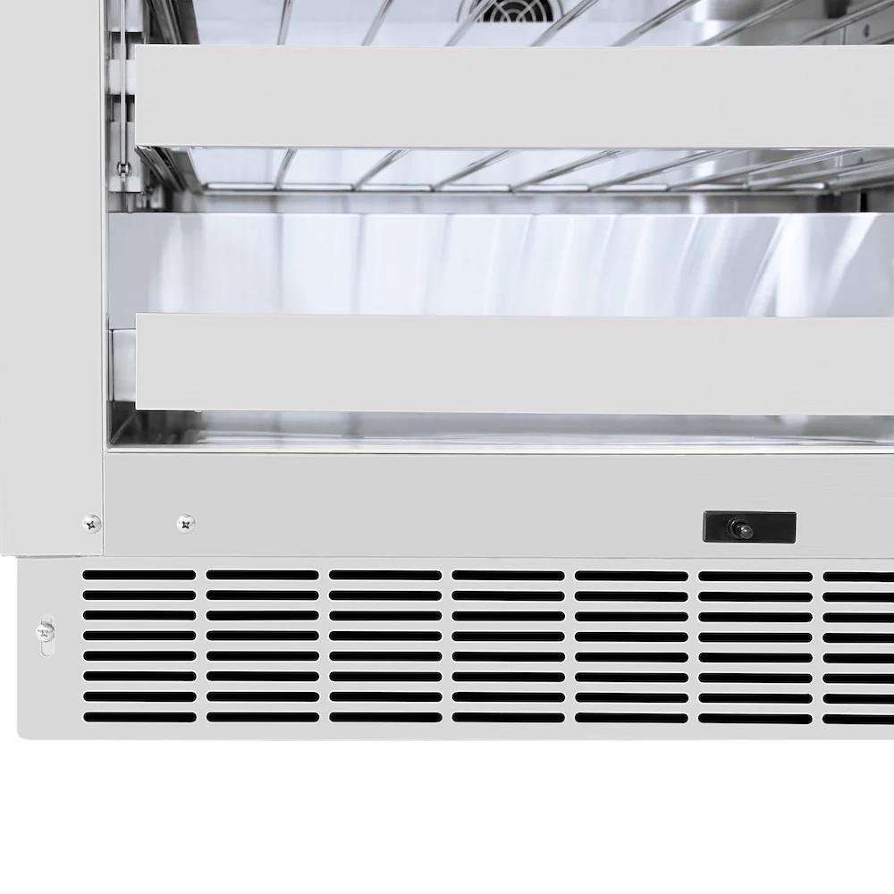 ZLINE 24 in. Touchstone Dual Zone 44 Bottle Wine Cooler with Stainless Steel Glass Door, Open Box-Good Condition - Image 10