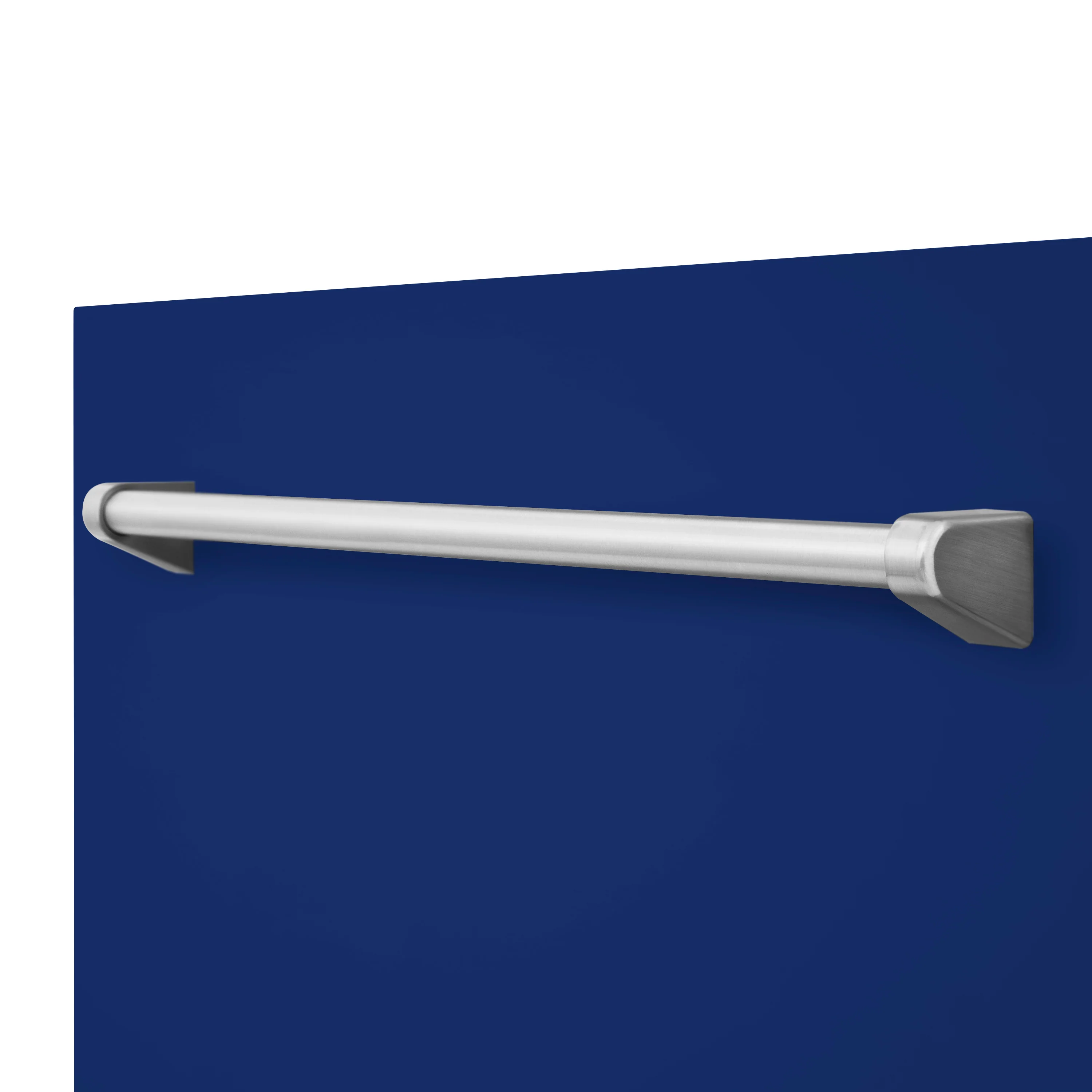 ZLINE 24" Monument Dishwasher Panel in Blue Gloss with Traditional Handle (DPMT-BG-24) - Image 5