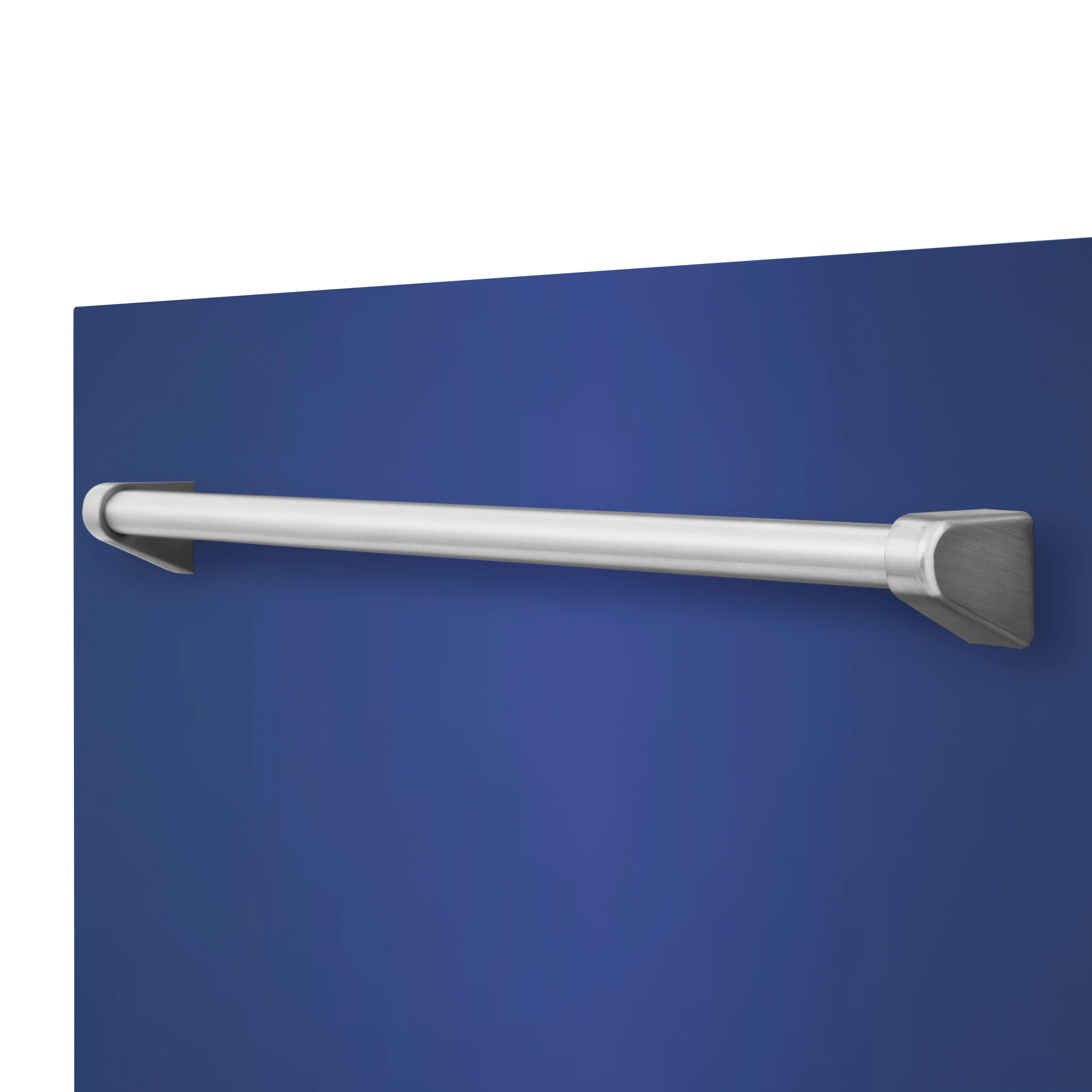 ZLINE 24" Monument Dishwasher Panel in Blue Matte with Traditional Handle (DPMT-BM-24) - Image 6