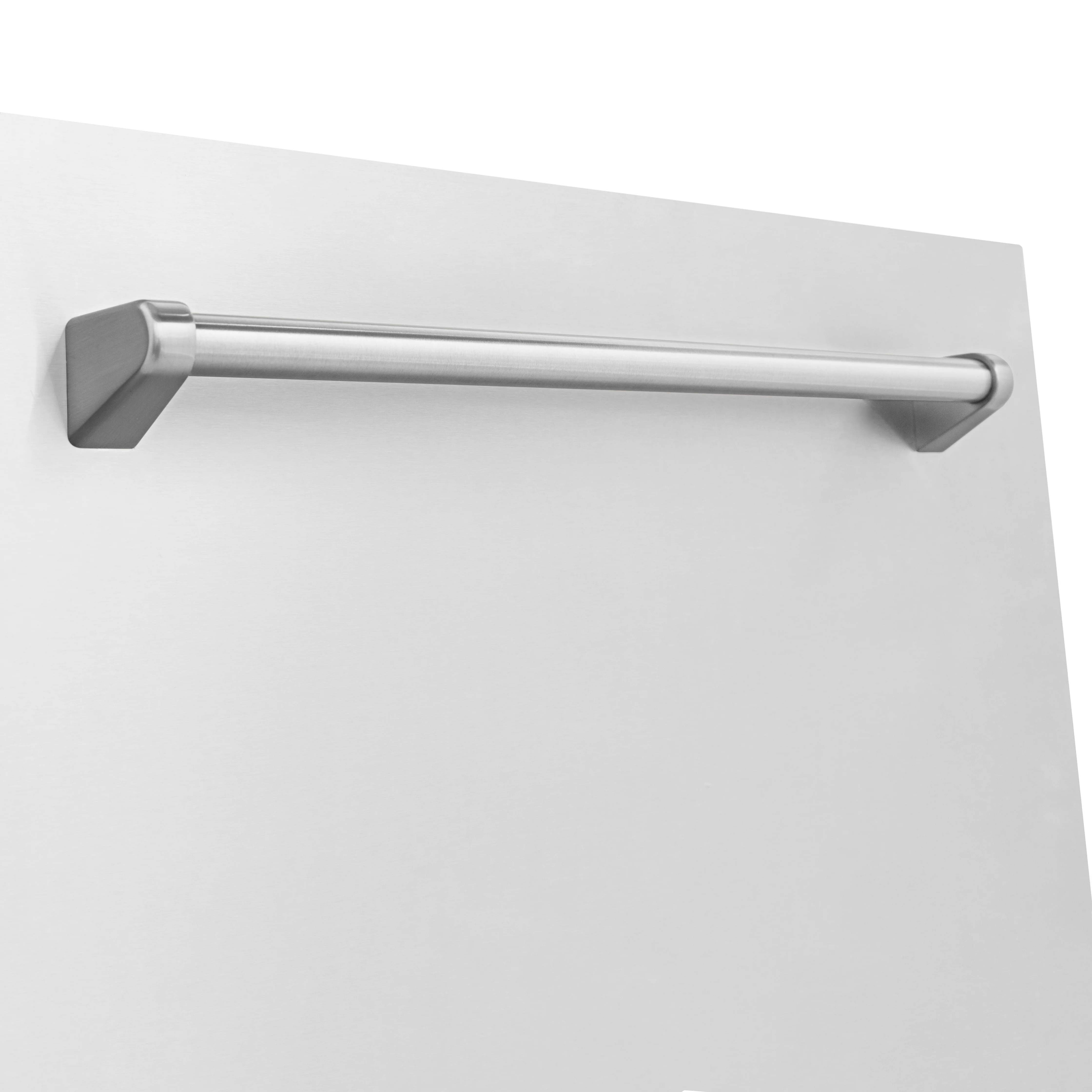 ZLINE 24" Monument Dishwasher Panel in Stainless Steel with Traditional Handle (DPMT-304-24) - Image 5
