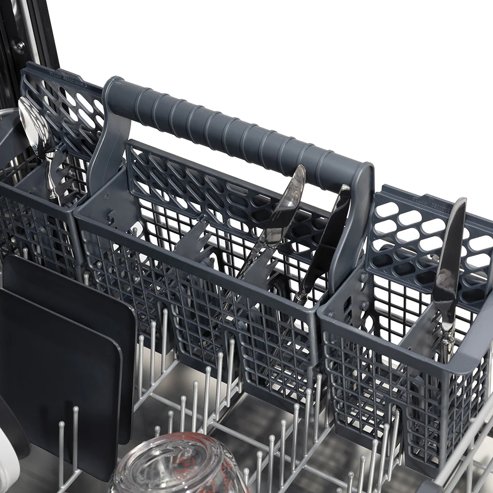 ZLINE 24 in. Monument Series 3rd Rack Top Touch Control Dishwasher in Stainless Steel with Stainless Steel Tub, 45dBa (DWMT-304-24) - Image 7