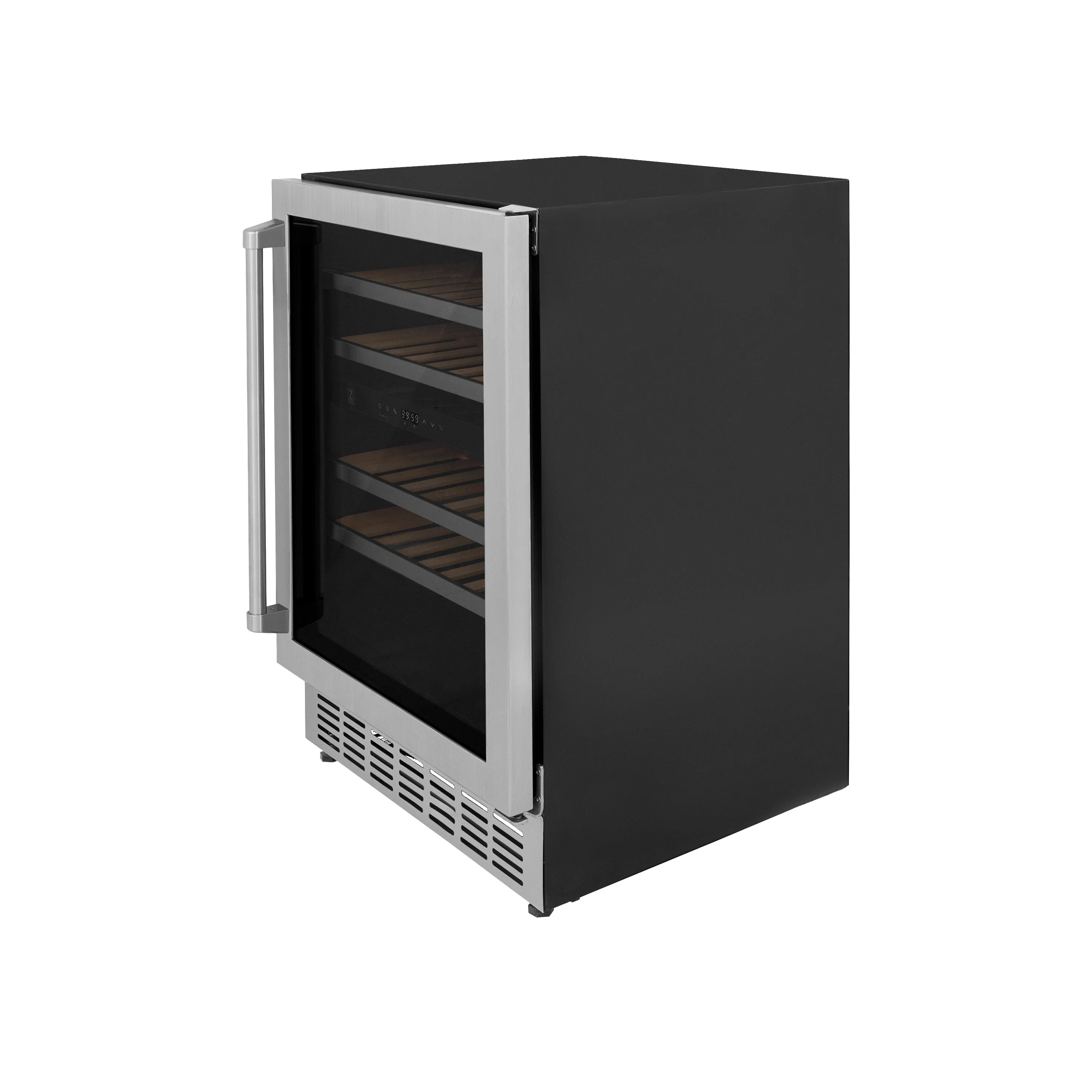 ZLINE 24" Monument Dual Zone 44-Bottle Wine Cooler in Stainless Steel (RWV-UD-24) - Image 5
