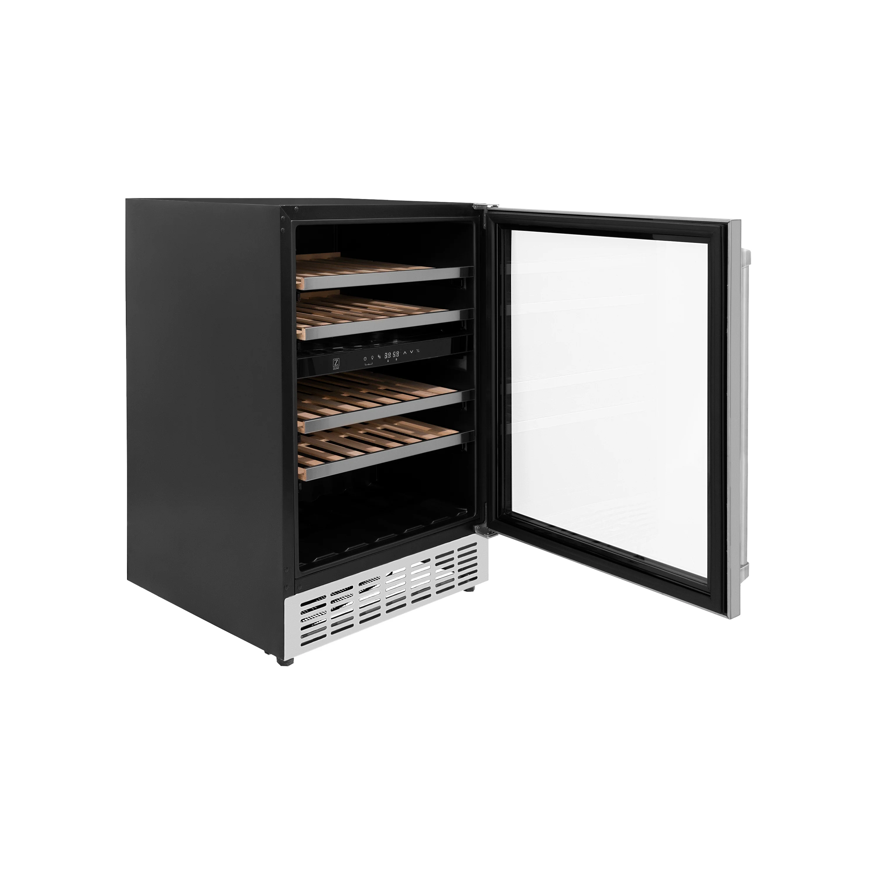 ZLINE 24" Monument Dual Zone 44-Bottle Wine Cooler in Stainless Steel (RWV-UD-24) - Image 6