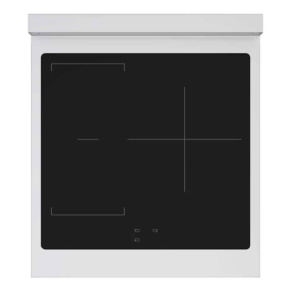 ZLINE 24 in. 3.2 cu. ft. Paramount Induction Range with 3 Element Cooktop and Electric Convection Oven in Stainless Steel (SINR24) - Image 2