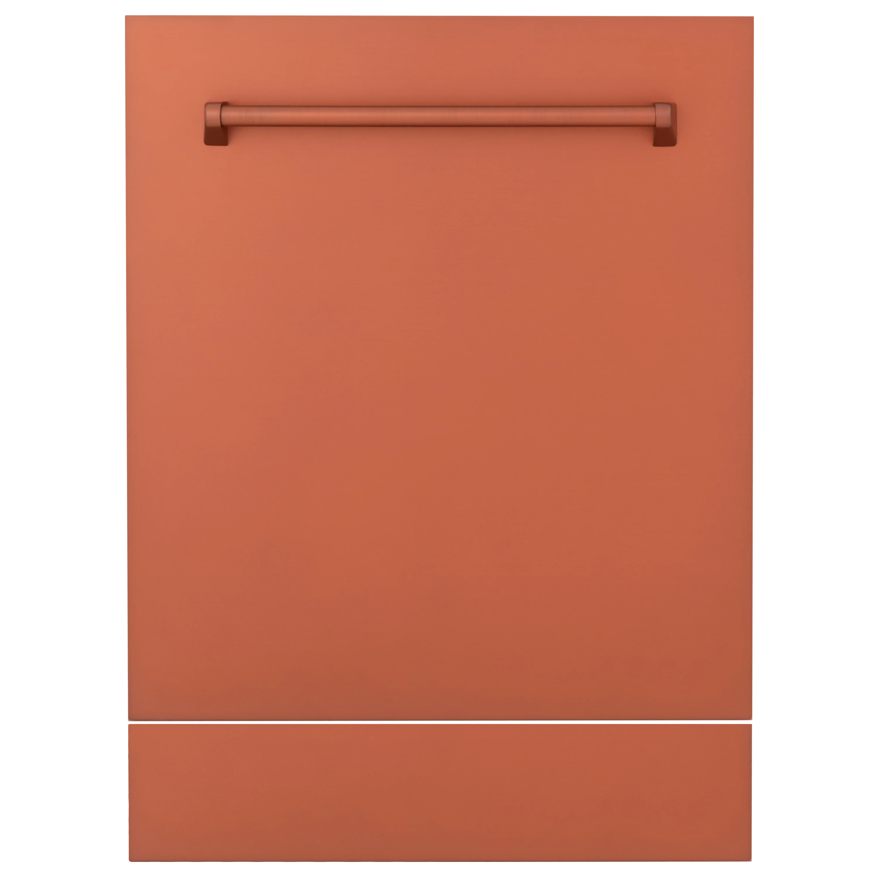 ZLINE 24" Tallac Dishwasher Panel in Copper with Traditional Handle (DPV-C-24) - Image 3