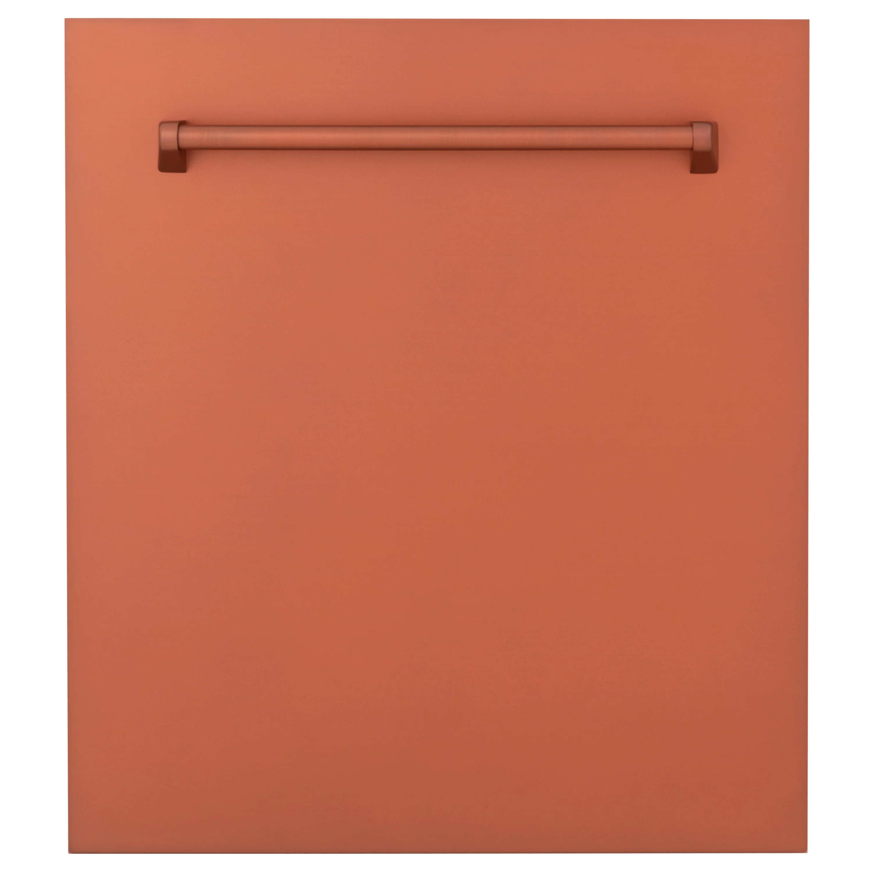 ZLINE 24" Tallac Dishwasher Panel in Copper with Traditional Handle (DPV-C-24) - Image 4