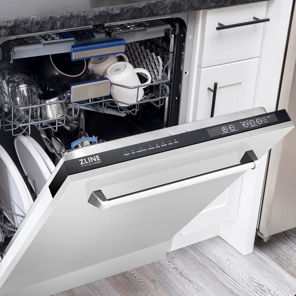 ZLINE 24 in. Tallac Series 3rd Rack Tall Tub Dishwasher in Stainless Steel, 51dBa (DWV-304-24) - Image 15