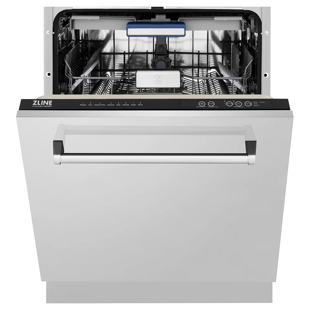 ZLINE 24 in. Tallac Series 3rd Rack Tall Tub Dishwasher in Stainless Steel, 51dBa (DWV-304-24) - Image 5