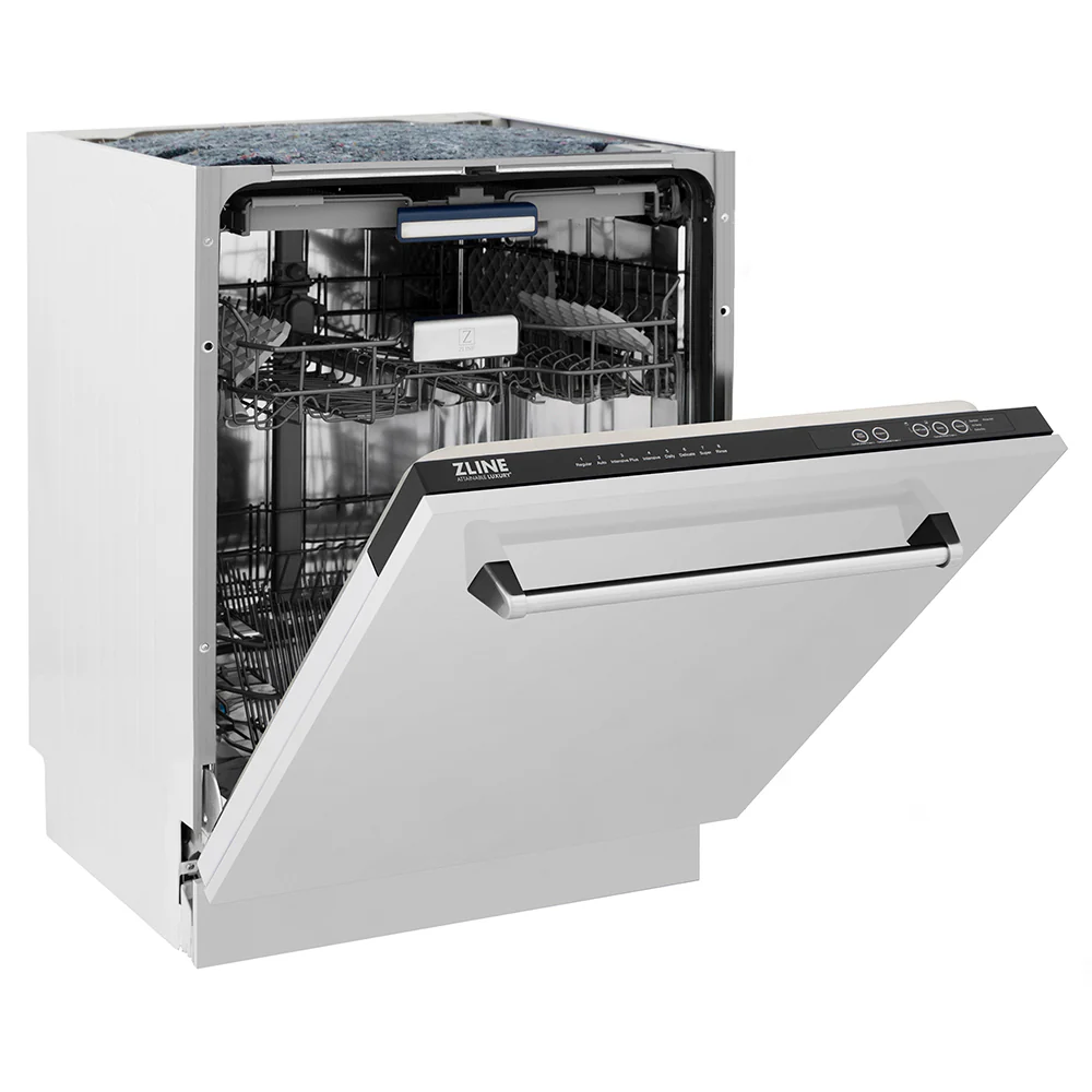 ZLINE 24 in. Tallac Series 3rd Rack Tall Tub Dishwasher in Stainless Steel, 51dBa (DWV-304-24) - Image 9