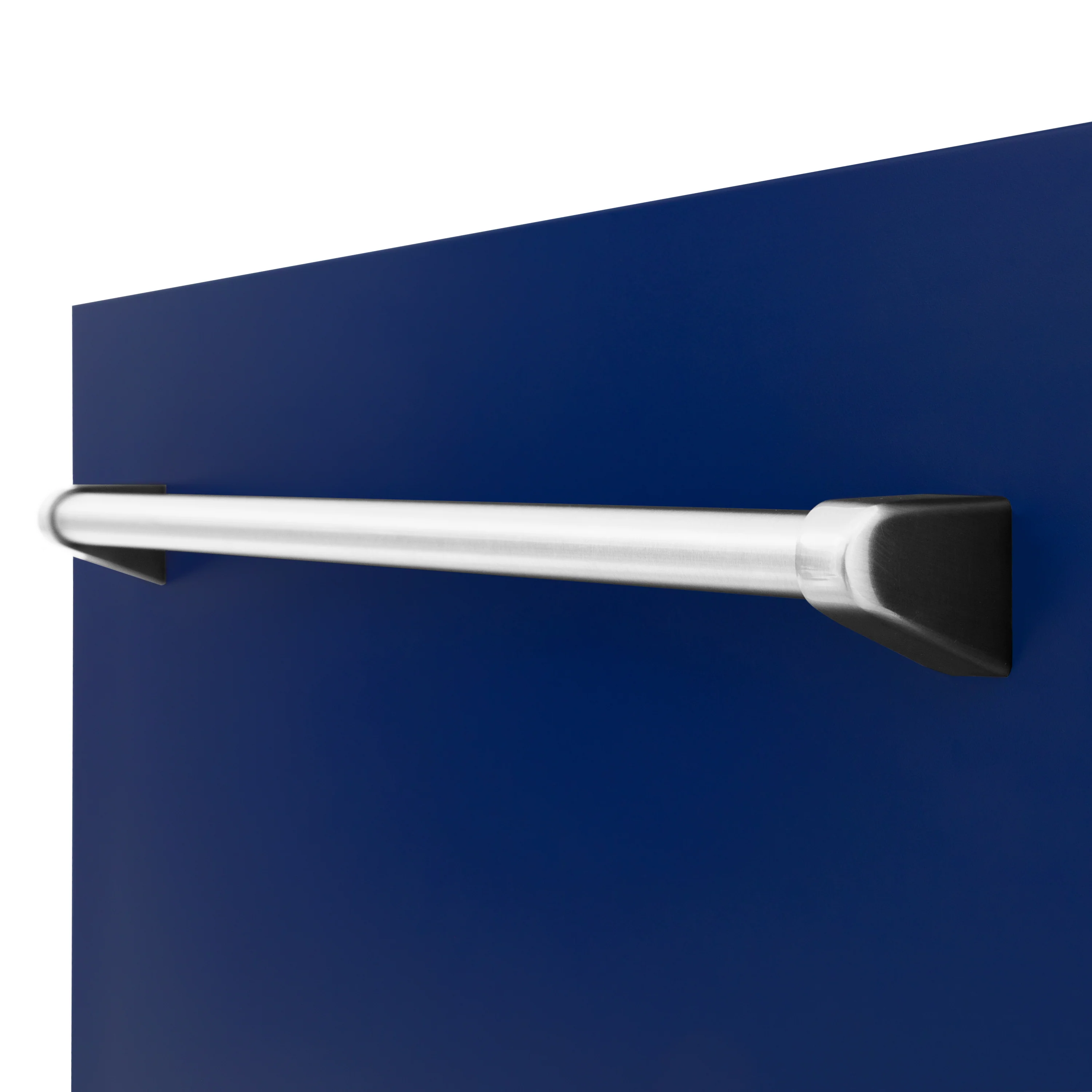 ZLINE 24" Tallac Tall Tub Dishwasher Panel in Blue Gloss with Traditional Handle (DPV-BG-24) - Image 5