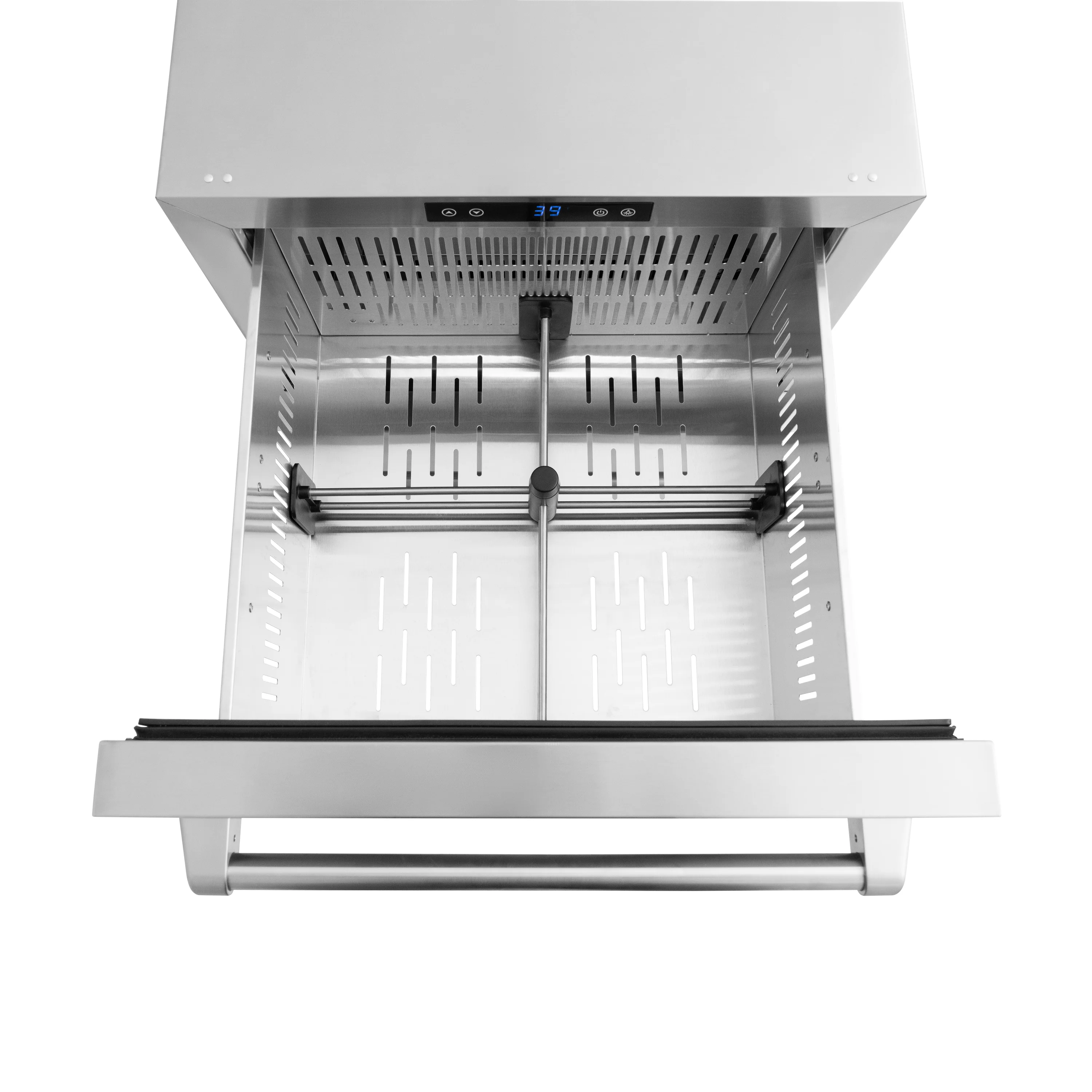 ZLINE 24 in. Touchstone 168 Can Outdoor-Rated Dual Refrigerator Drawer with Stainless Steel Doors (RDSO-ST-24) - Image 12
