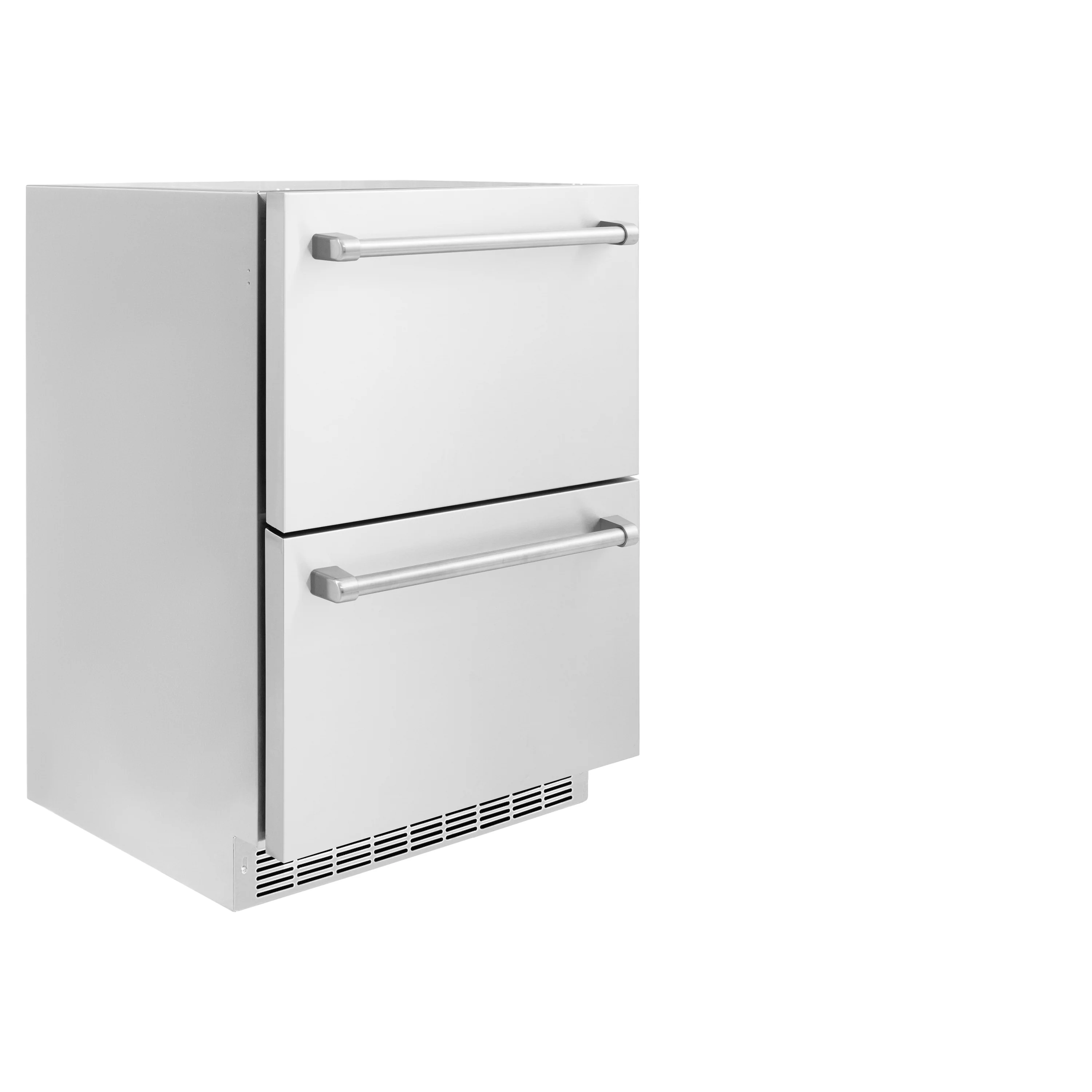 ZLINE 24 in. Touchstone 168 Can Outdoor-Rated Dual Refrigerator Drawer with Stainless Steel Doors (RDSO-ST-24) - Image 5