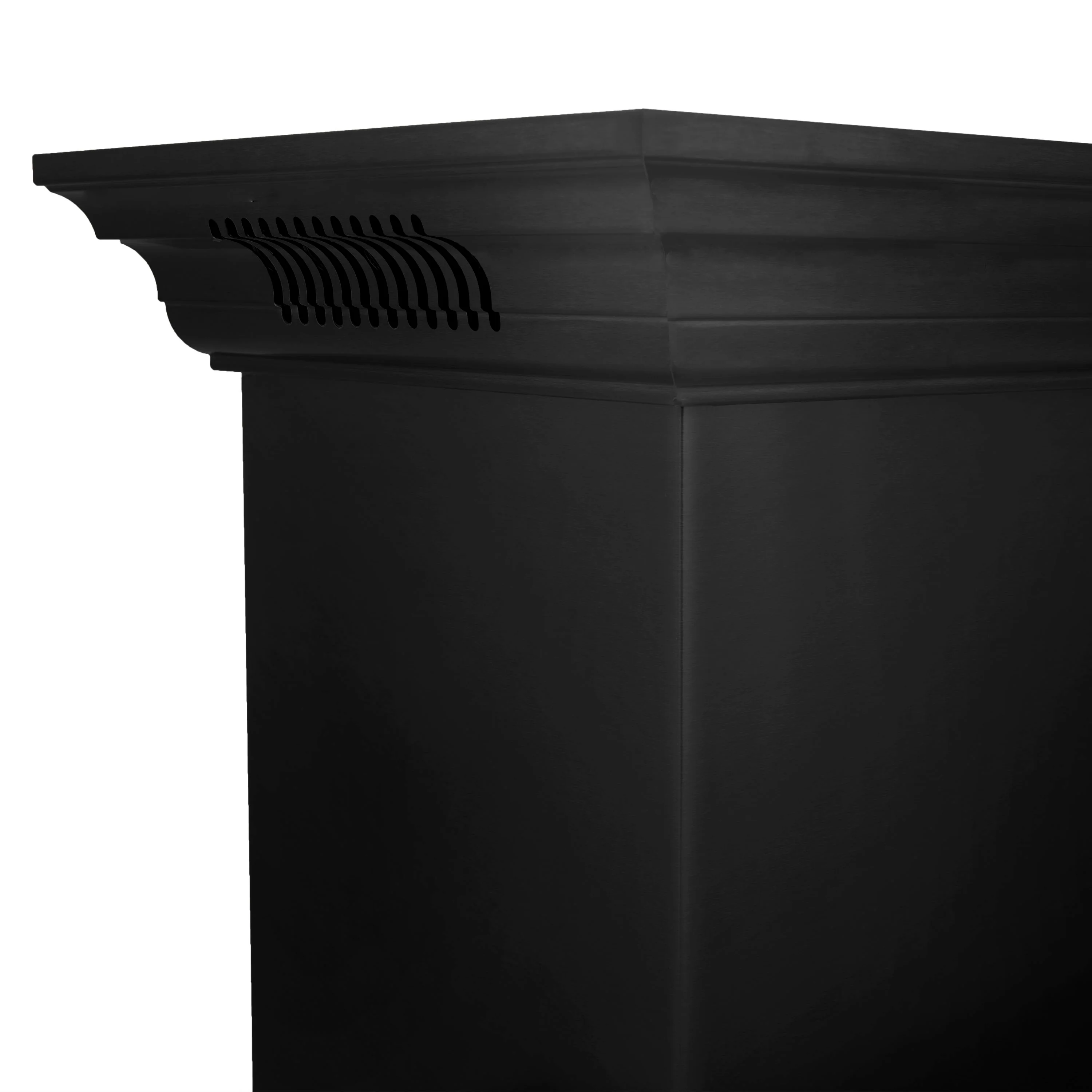 24" ZLINE CrownSound™Ducted Vent Wall Mount Range Hood in Black Stainless Steel with Built-in Bluetooth Speakers (BSKENCRN-BT-24) - Image 12