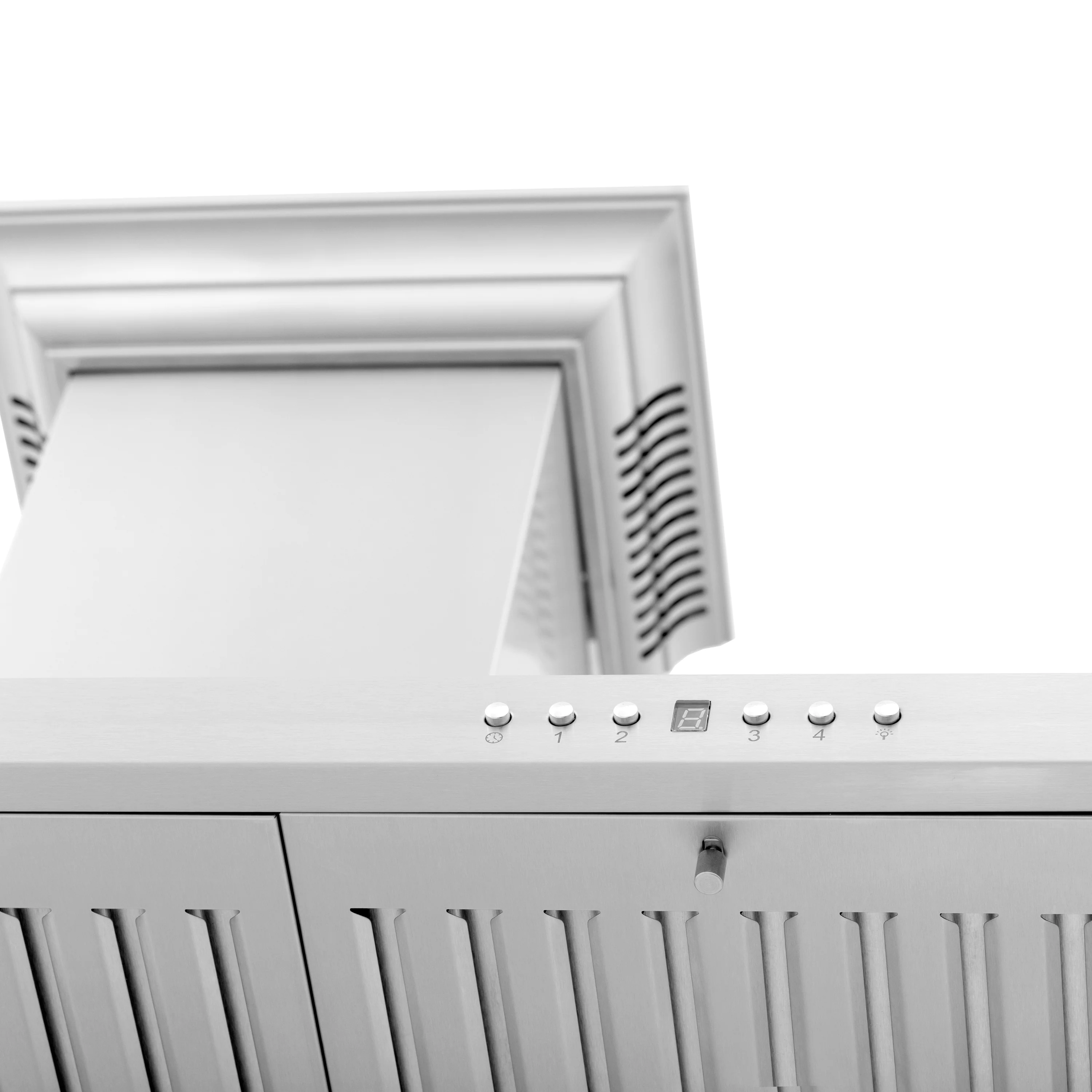 24" ZLINE CrownSound™Ducted Vent Wall Mount Range Hood in Stainless Steel with Built-in Bluetooth Speakers (KBCRN-BT-24) - Image 10