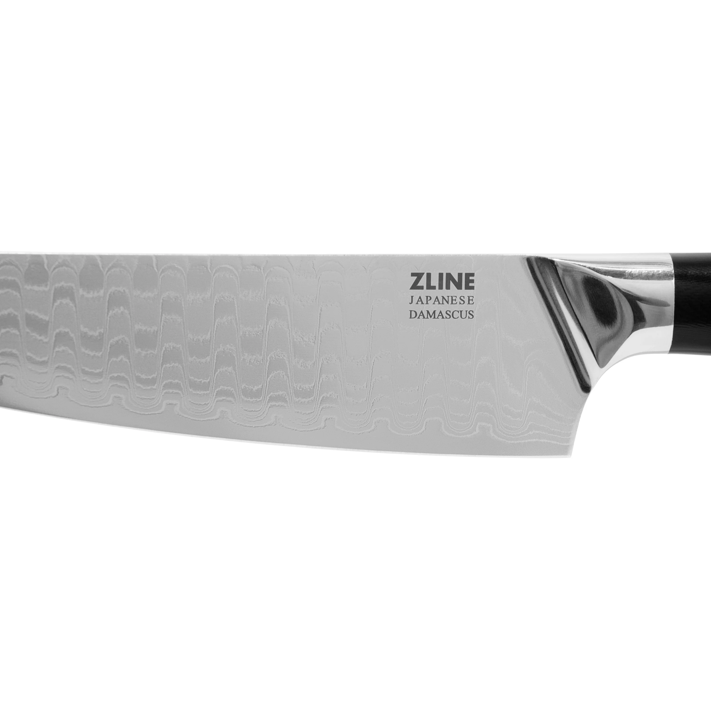 ZLINE 3-Piece Professional Damascus Steel Kitchen Knife Set (KSETT-JD-3) - Image 10