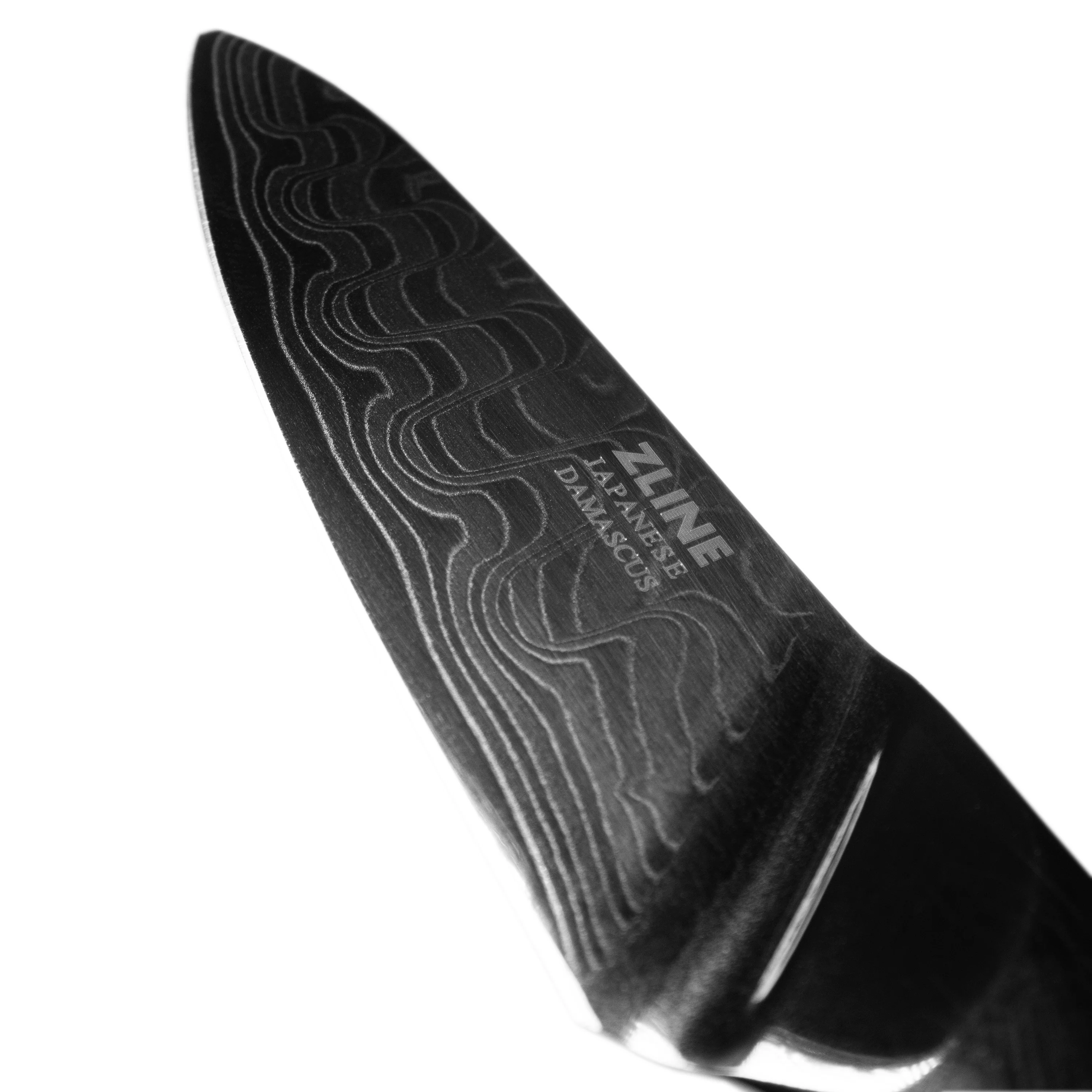 ZLINE 3-Piece Professional Damascus Steel Kitchen Knife Set (KSETT-JD-3) - Image 7