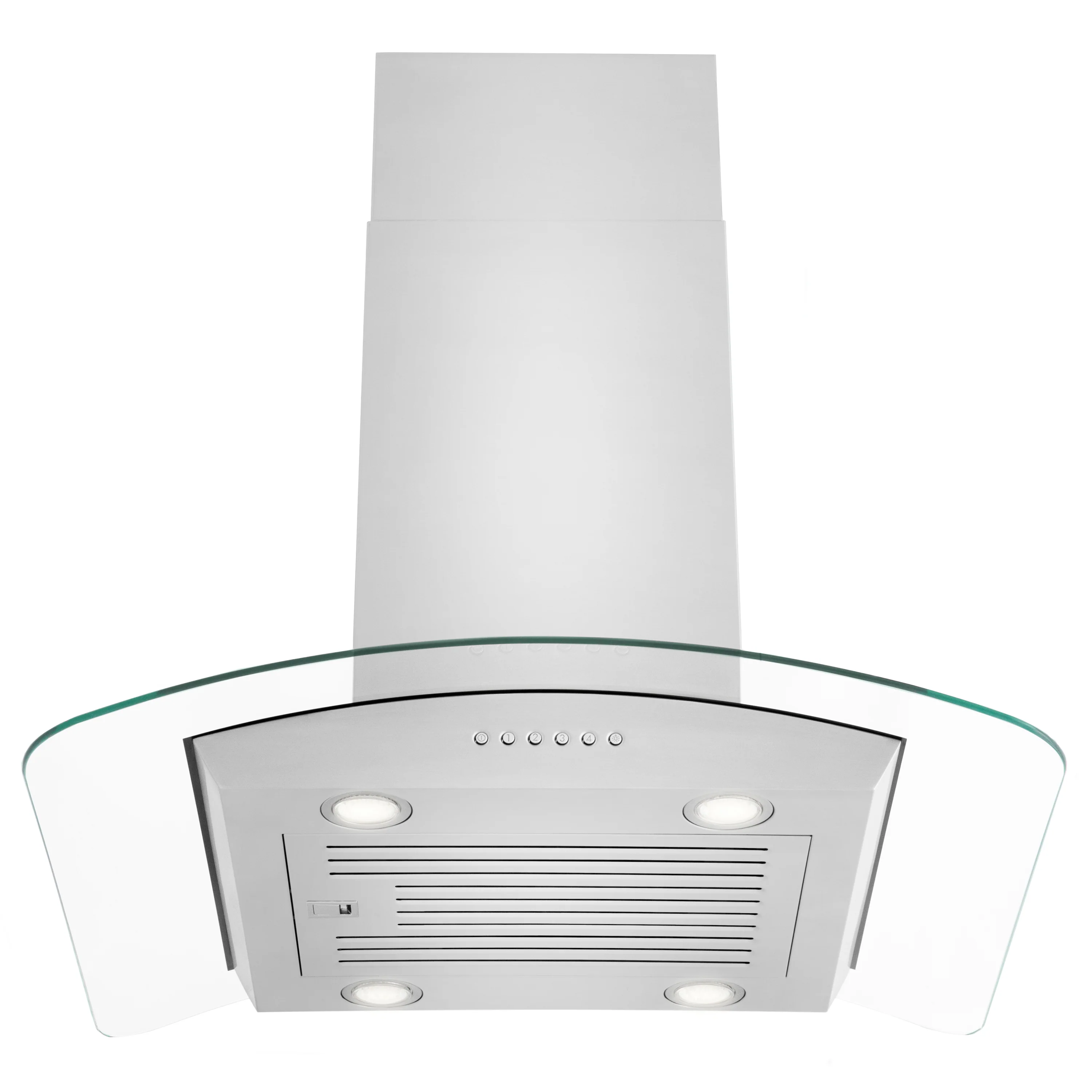 ZLINE 30” Alpine Series Convertible Island Mount Range Hood in Stainless Steel with Remote Control, LED lighting, and Dishwasher-Safe Baffle Filters (ALP70IS-30) - Image 6
