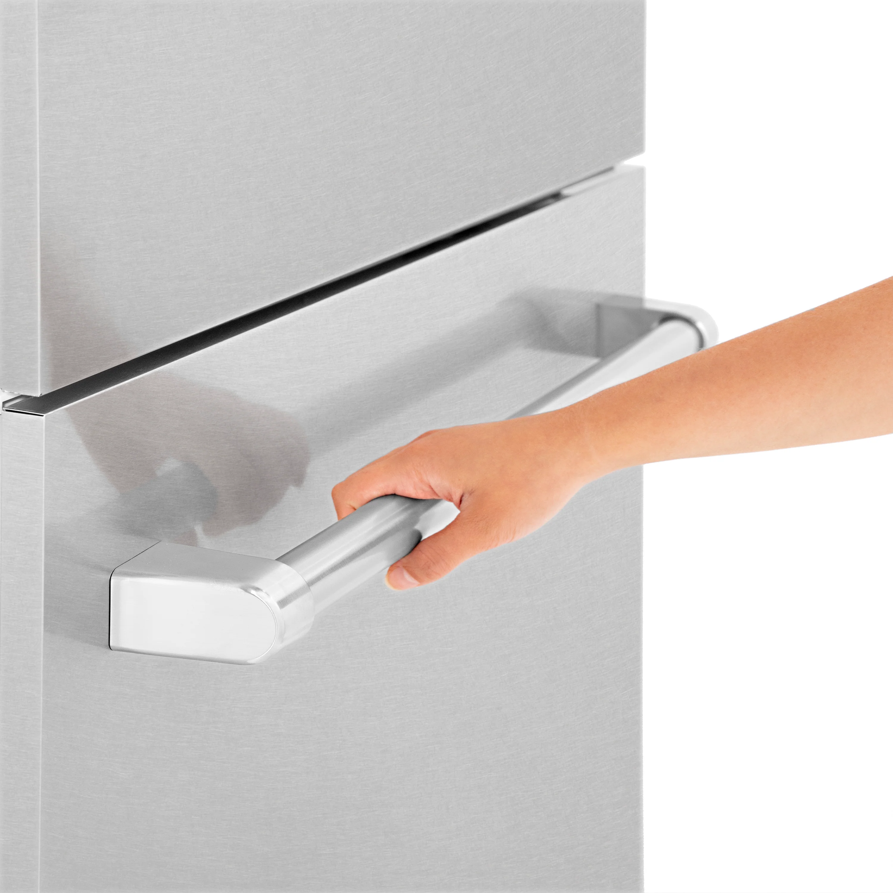 ZLINE 30 in. 16.1 cu. ft. Built-In Bottom Freezer Refrigerator with Water Dispenser and Ice Maker in Satin Stainless Steel (RBIV-SN-30) - Image 19
