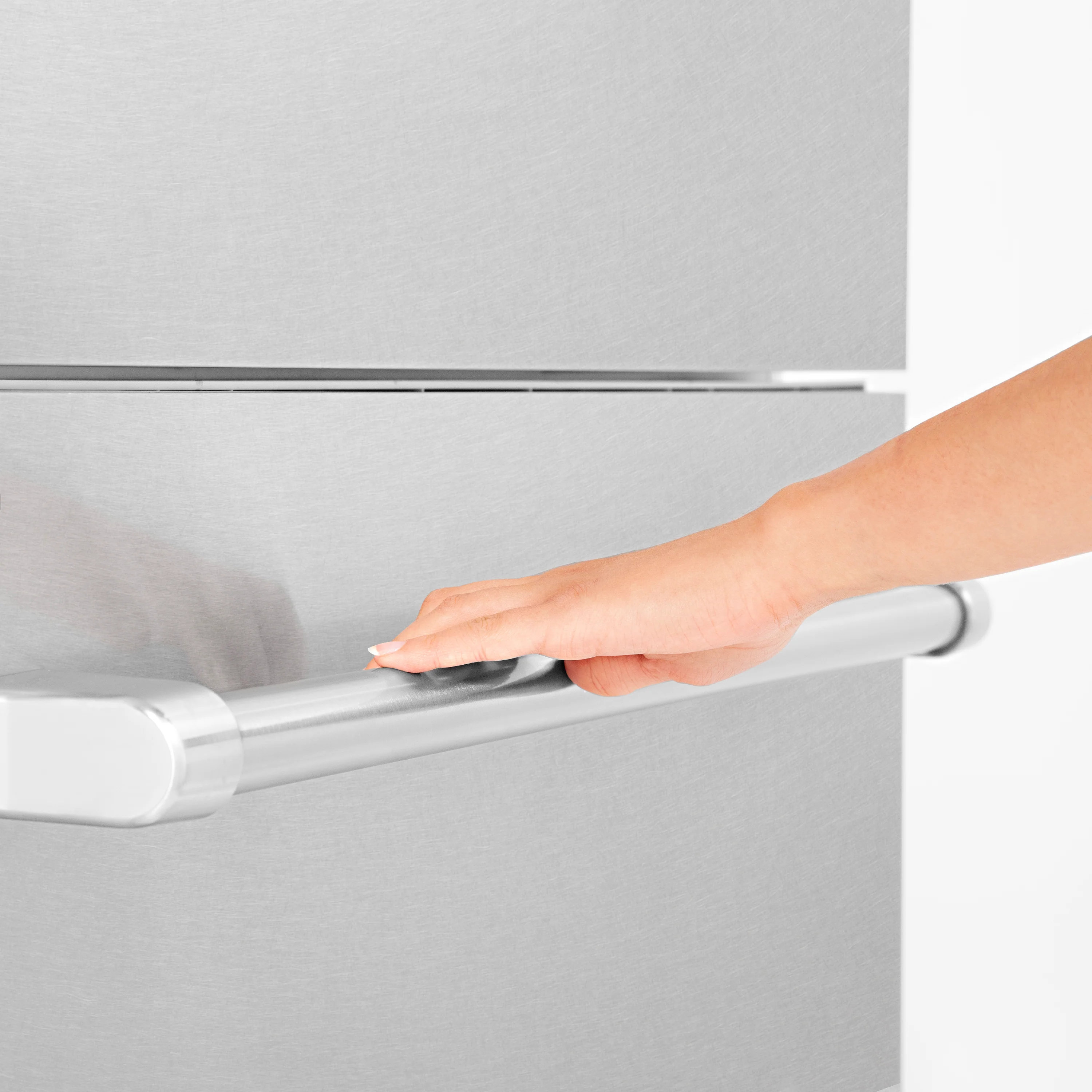 ZLINE 30 in. 16.1 cu. ft. Built-In Bottom Freezer Refrigerator with Water Dispenser and Ice Maker in Satin Stainless Steel (RBIV-SN-30) - Image 20