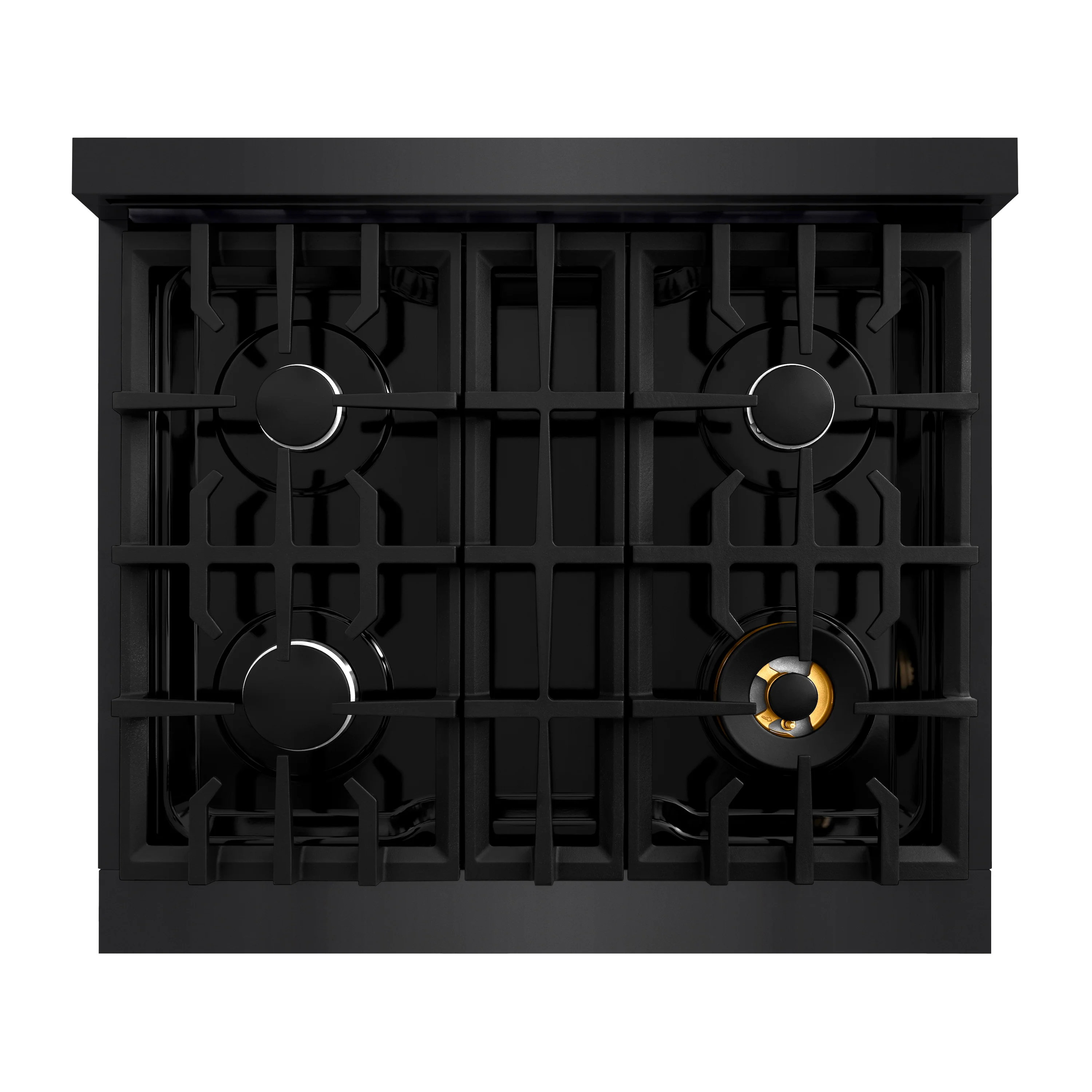 ZLINE 30 in. 4.2 cu. ft. Classic Gas Range with 4 Burner Cooktop and Convection Gas Oven in Black Stainless Steel (CGRB-30) - Image 7